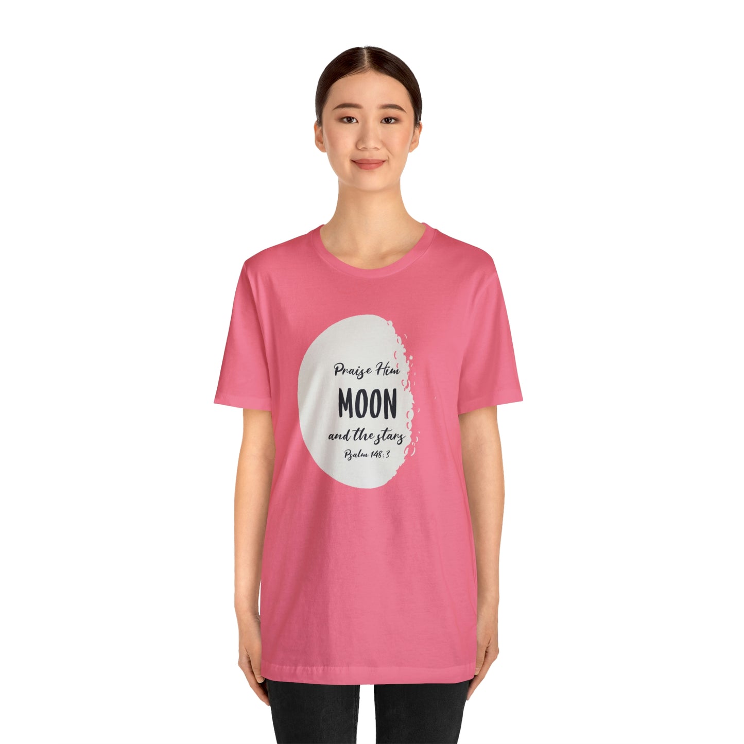 The Moon Unisex Jersey Short Sleeve Tee