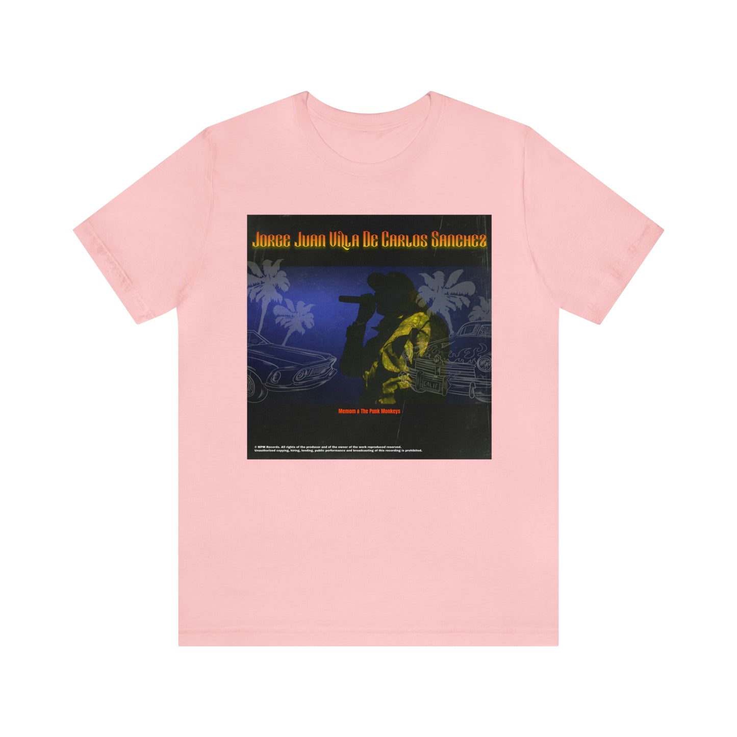 Jorge Juan Villa De Carlos Sanchez Unisex Jersey Short Sleeve Tee