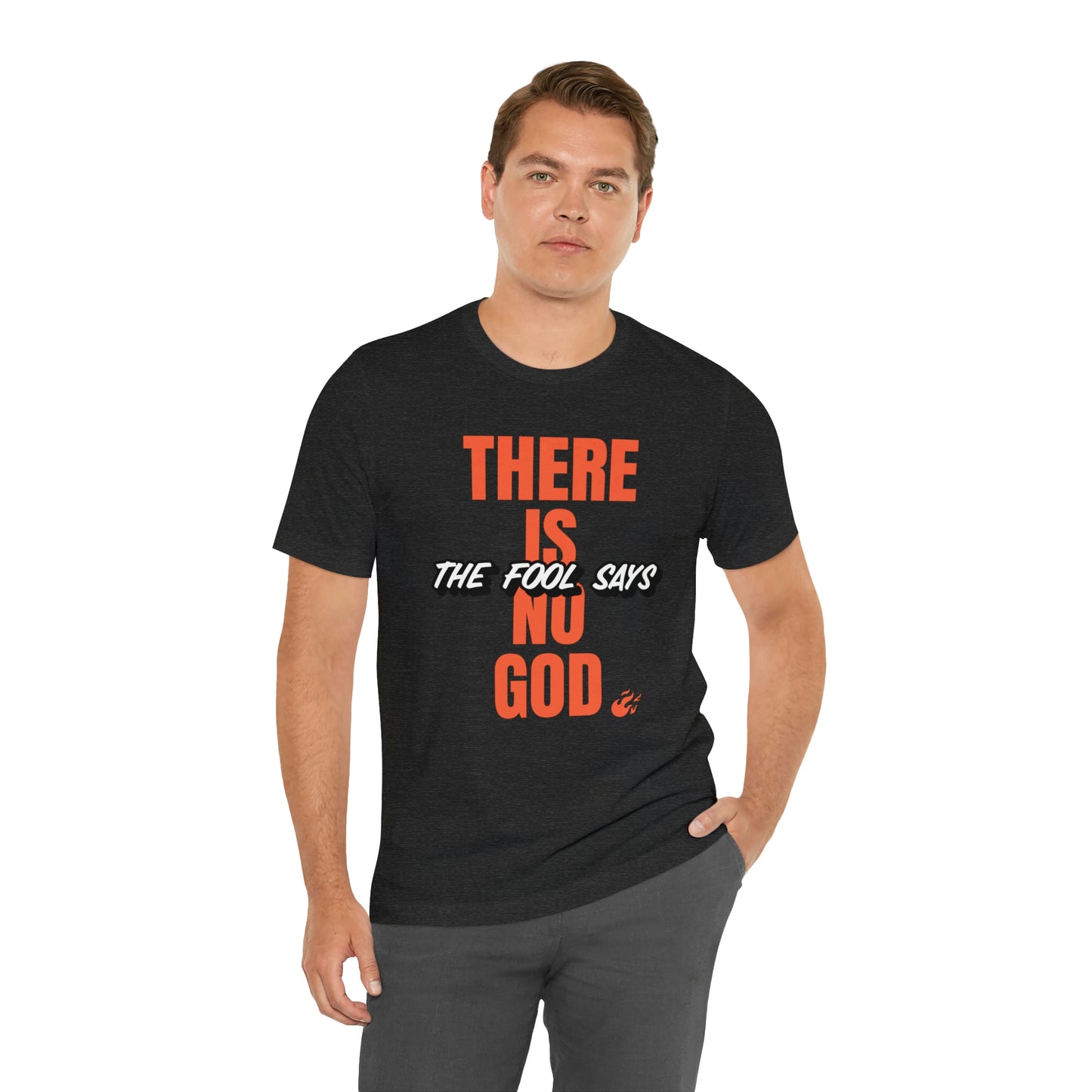 The Fool Says Unisex Jersey Short Sleeve Tee