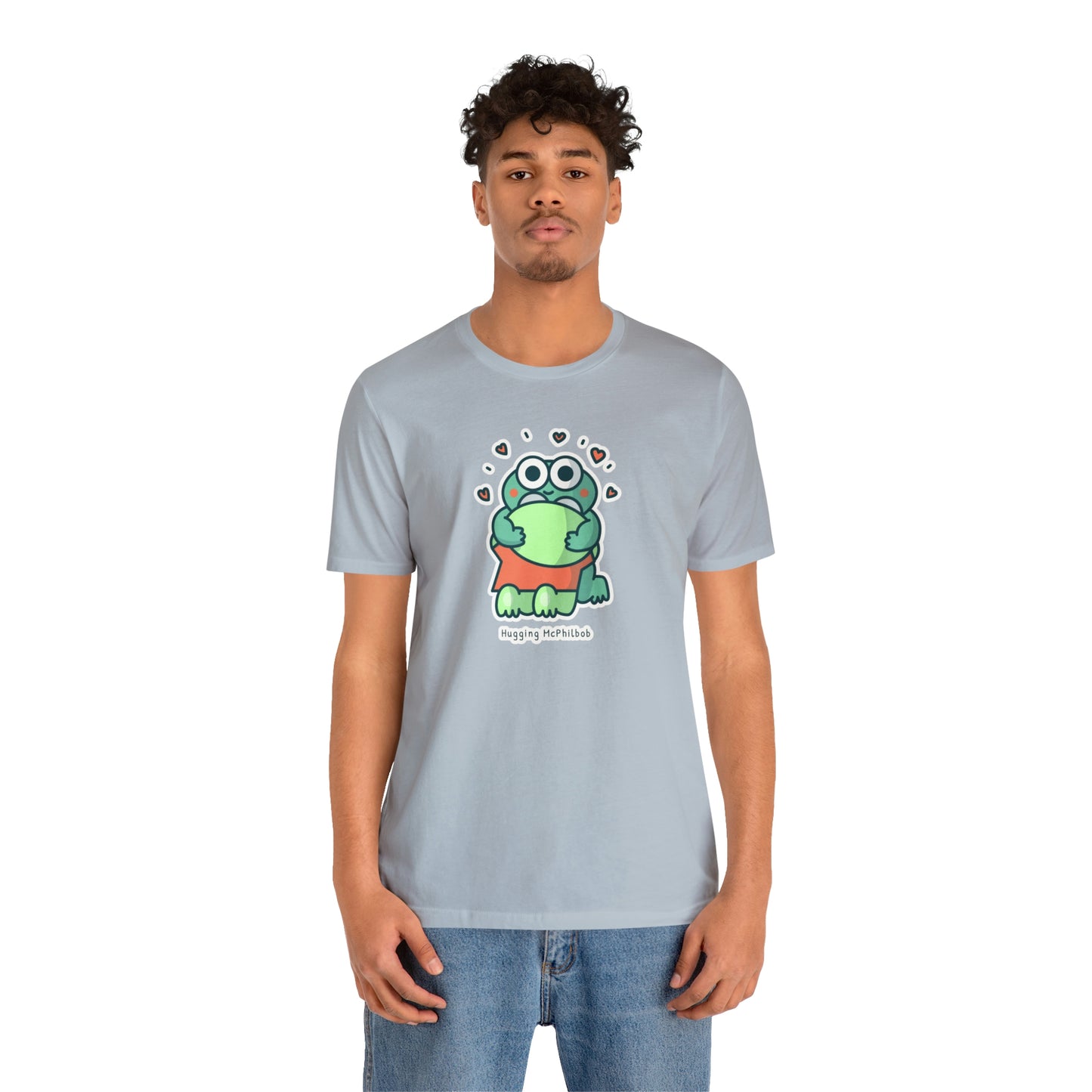 Hugging McPhilbob Unisex Jersey Short Sleeve Tee