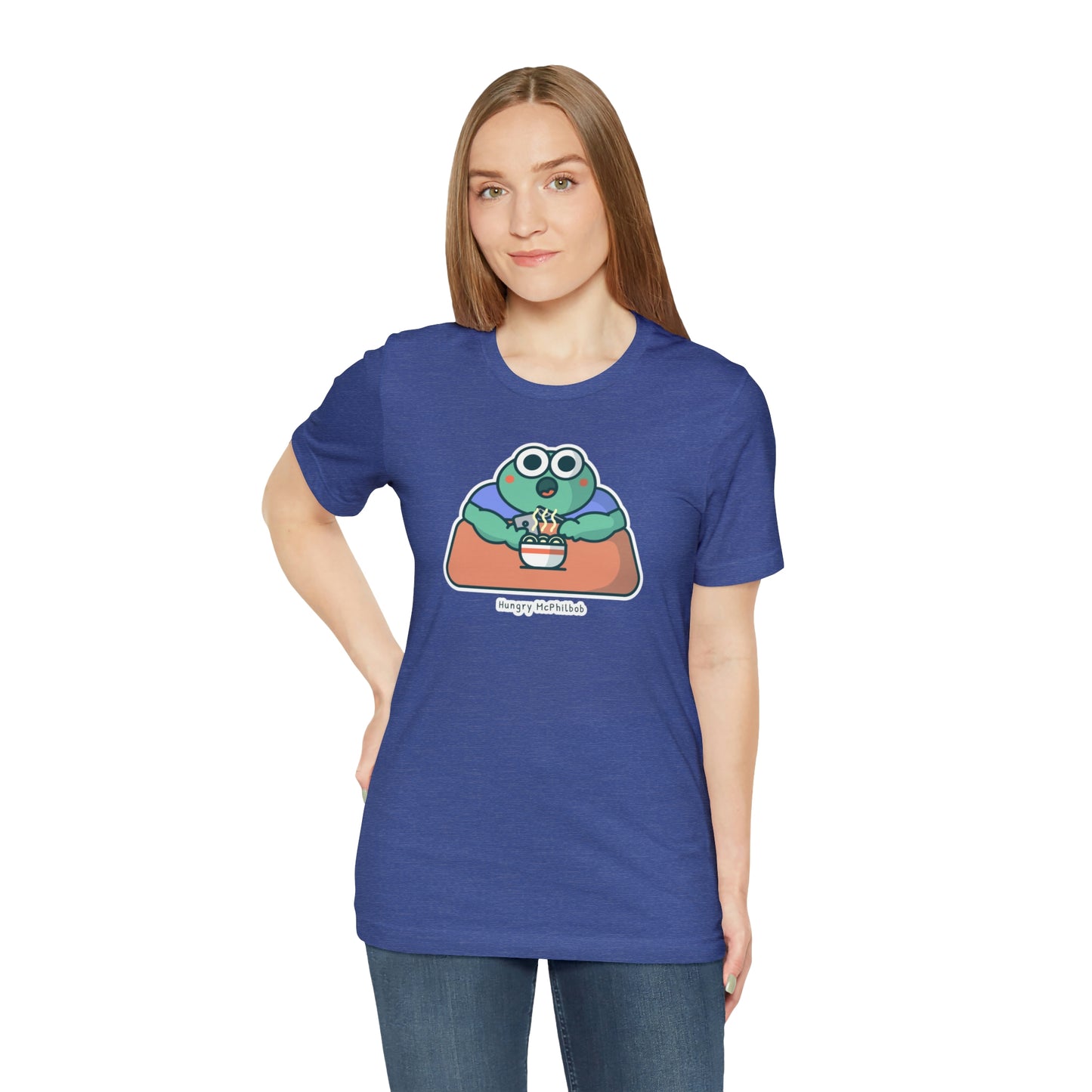 Hungry McPhilbob Unisex Jersey Short Sleeve Tee