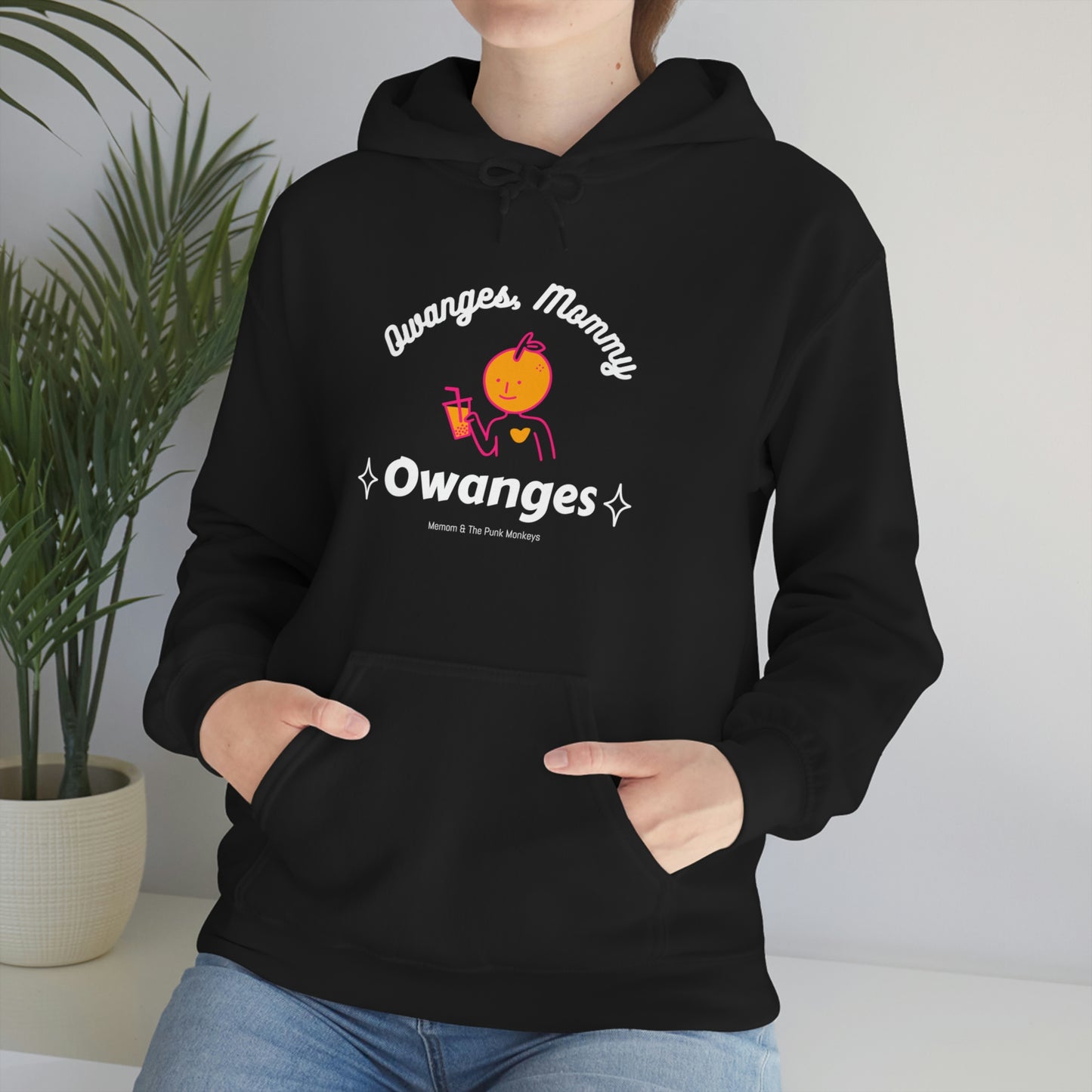 Owanges, Mommy, Owanges Unisex Heavy Blend™ Hooded Sweatshirt