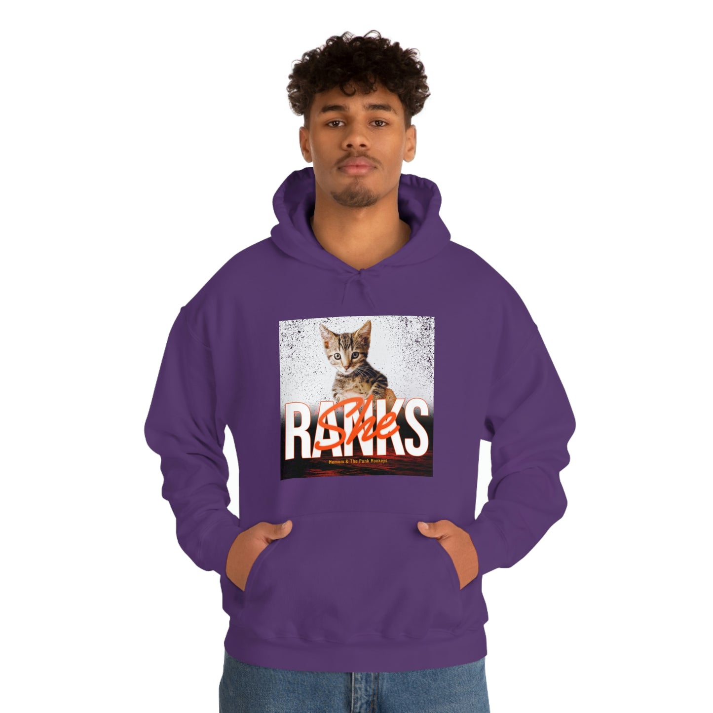 She Ranks Unisex Heavy Blend™ Hooded Sweatshirt