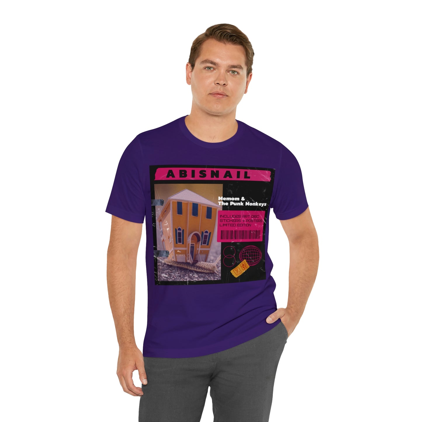 Abisnail Unisex Jersey Short Sleeve Tee