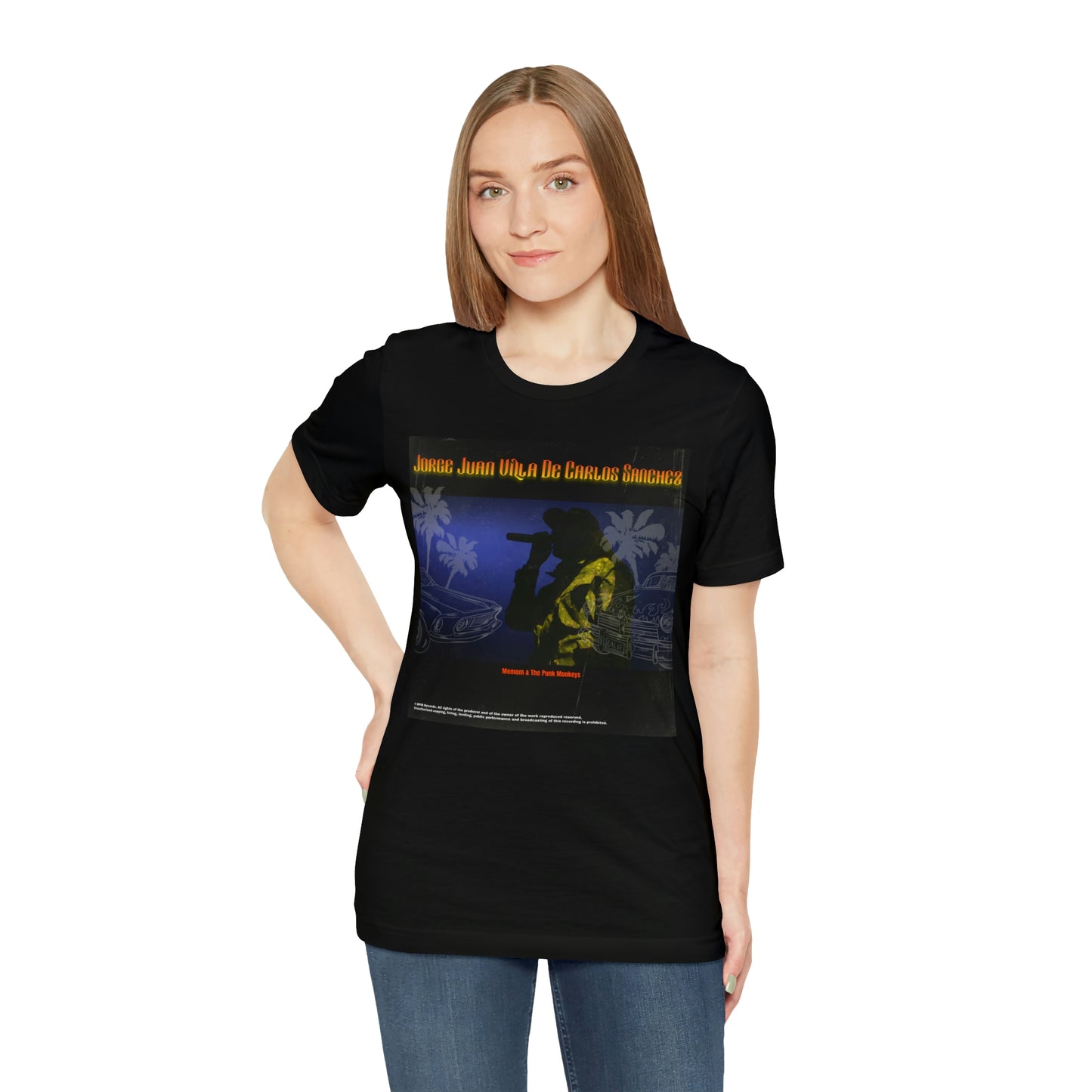 Jorge Juan Villa De Carlos Sanchez Unisex Jersey Short Sleeve Tee
