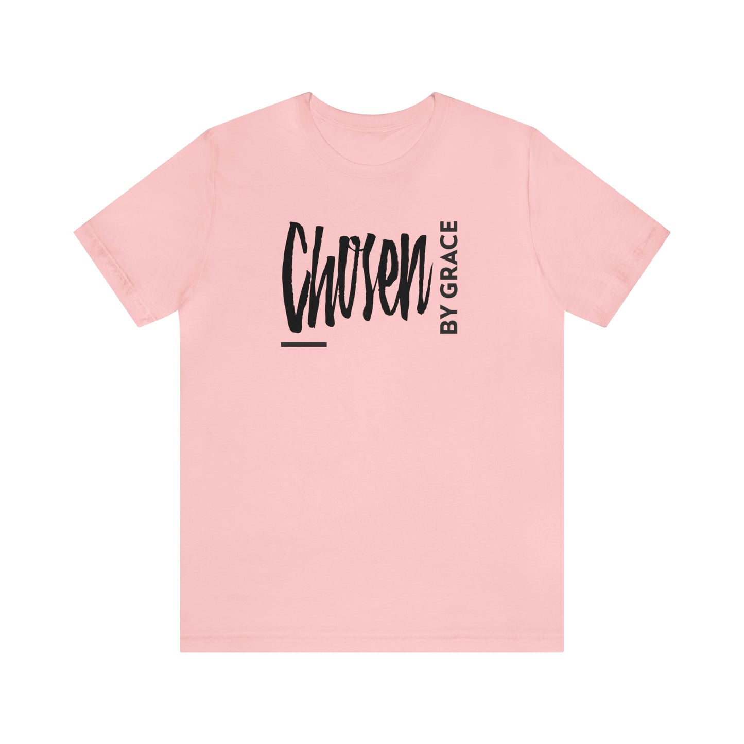 Chosen By Grace Sideways Unisex Jersey Short Sleeve Tee