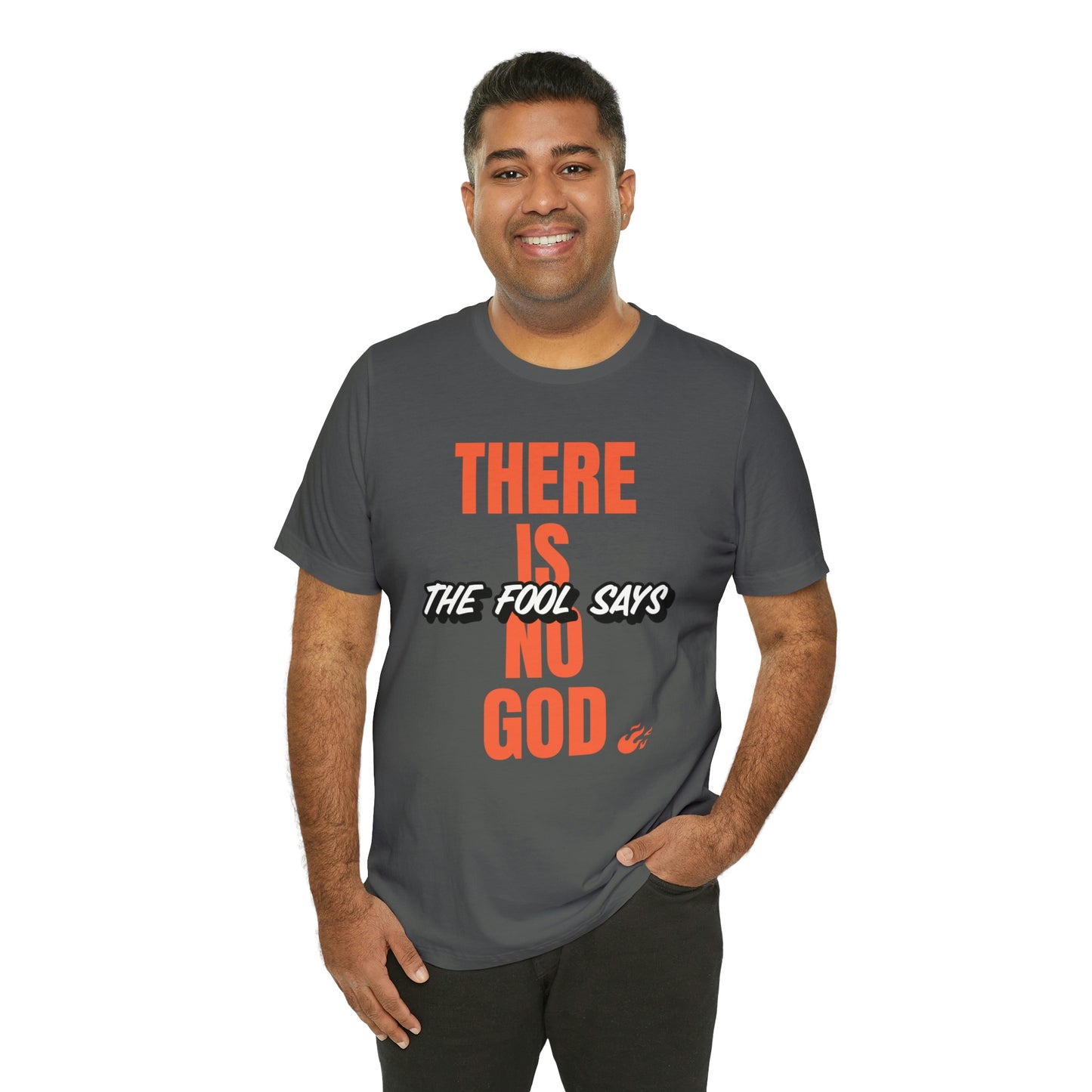 The Fool Says Unisex Jersey Short Sleeve Tee