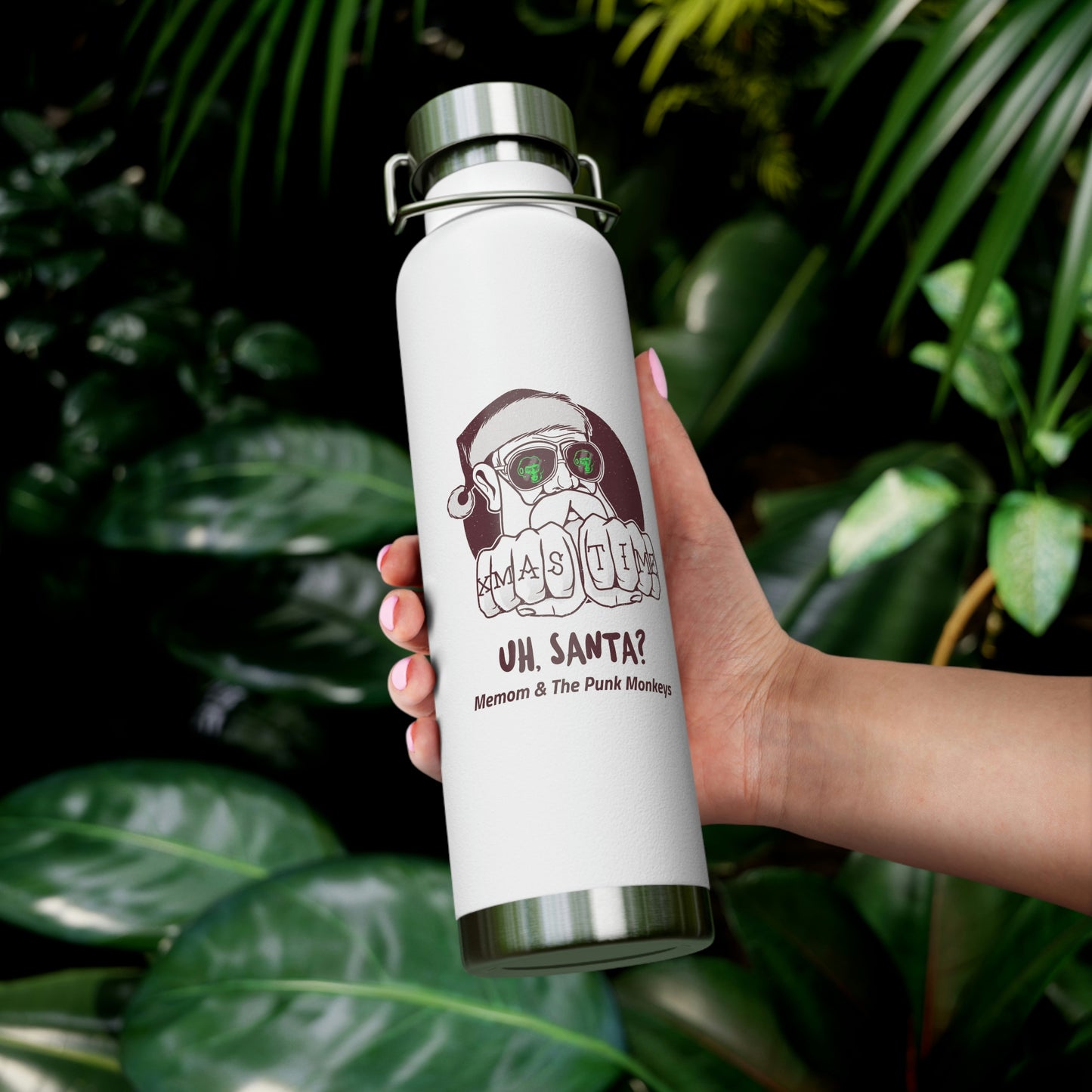 Uh, Santa 22oz Vacuum Insulated Bottle