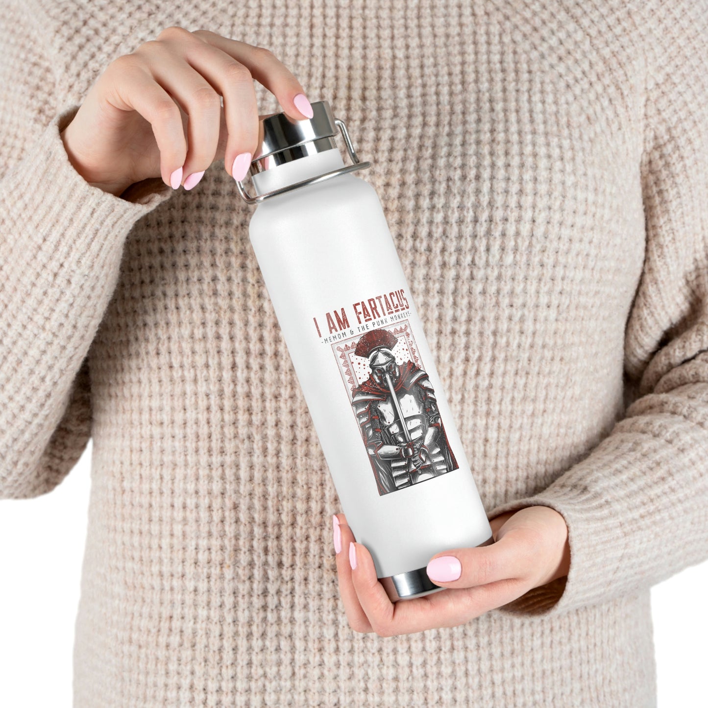 I AM FARTACUS 22oz Vacuum Insulated Bottle