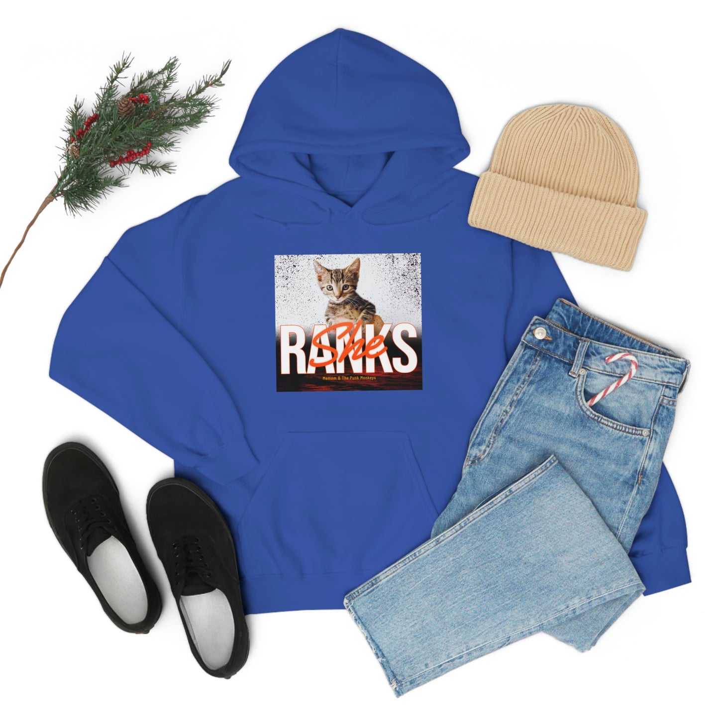 She Ranks Unisex Heavy Blend™ Hooded Sweatshirt