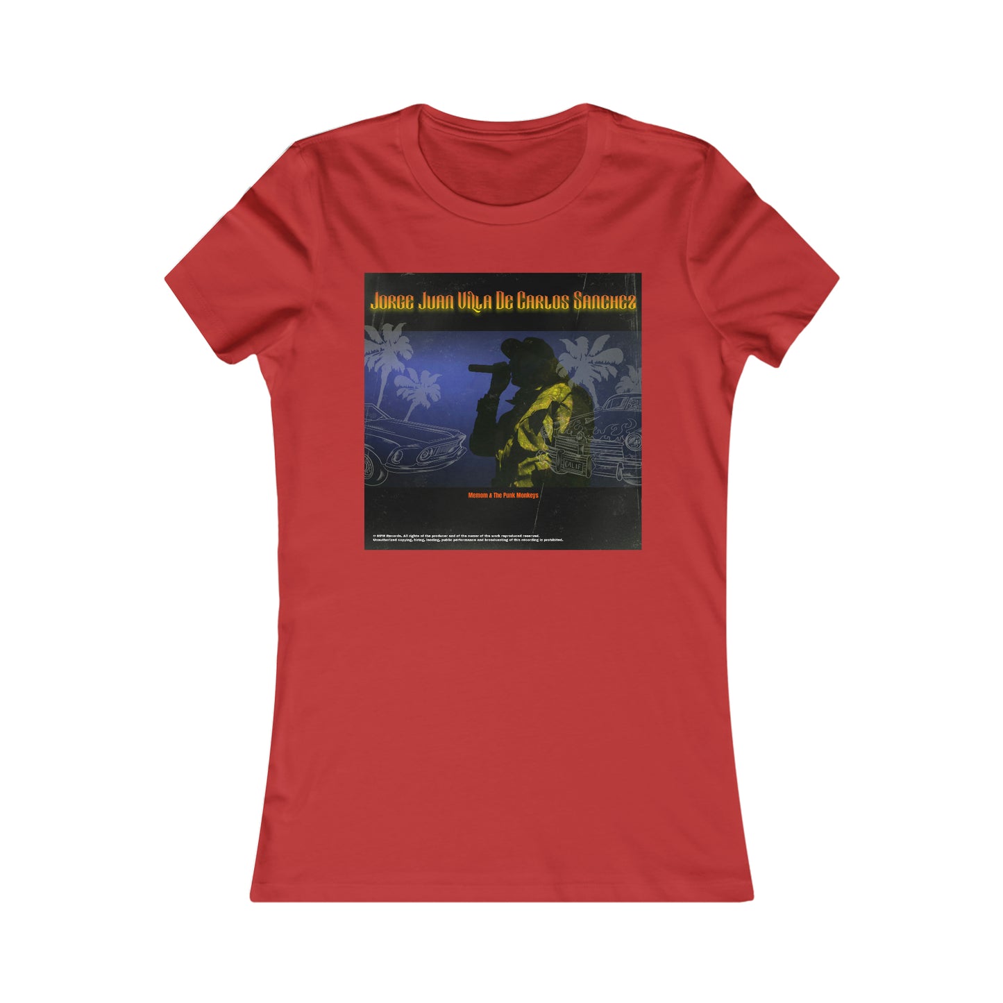Jorge Juan Villa De Carlos Sanchez Women's Favorite Tee