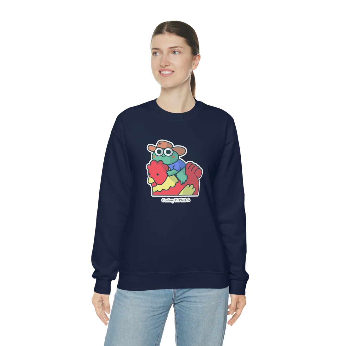 Cowboy McPhilbob Unisex Heavy Blend™ Crewneck Sweatshirt