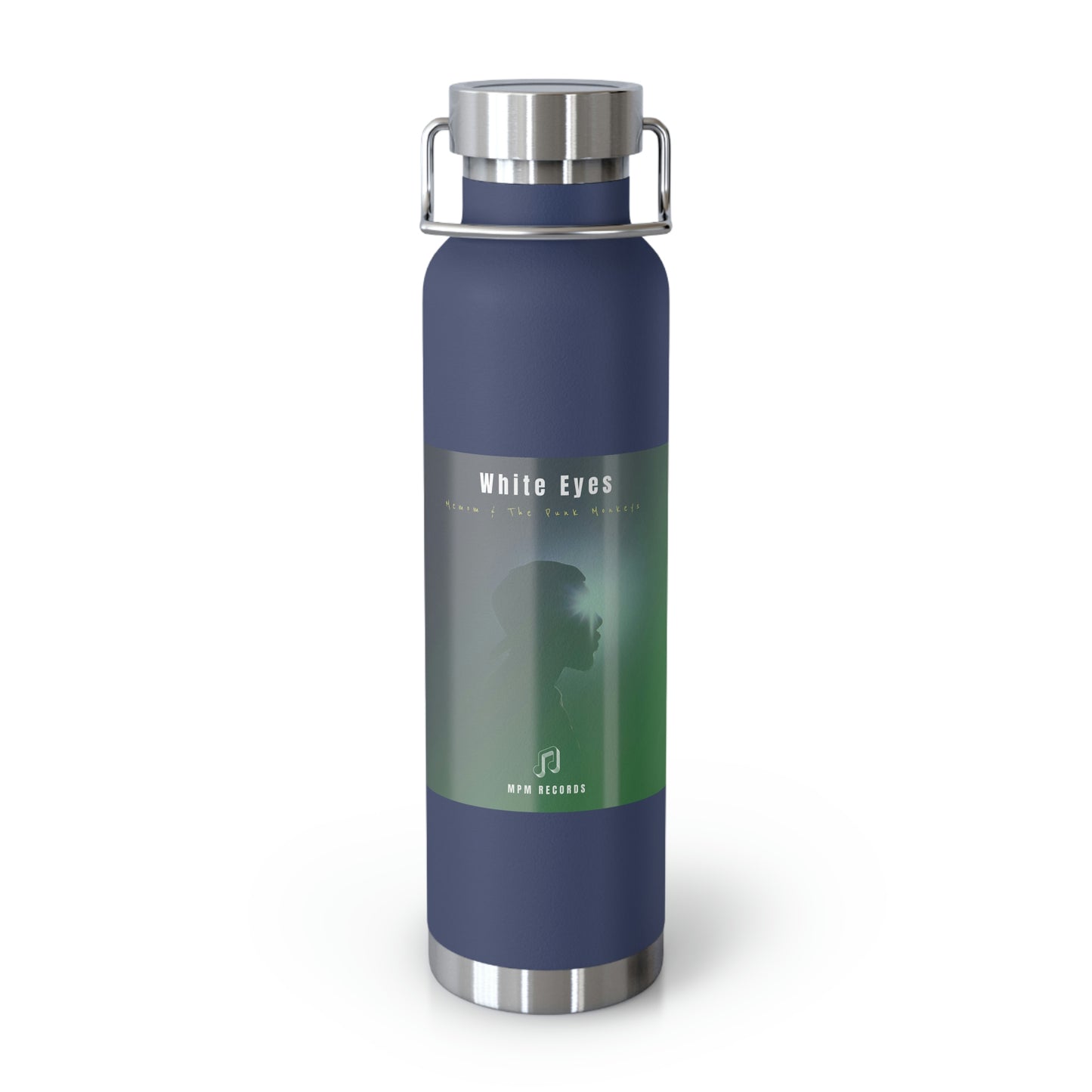 White Eyes 22oz Vacuum Insulated Bottle