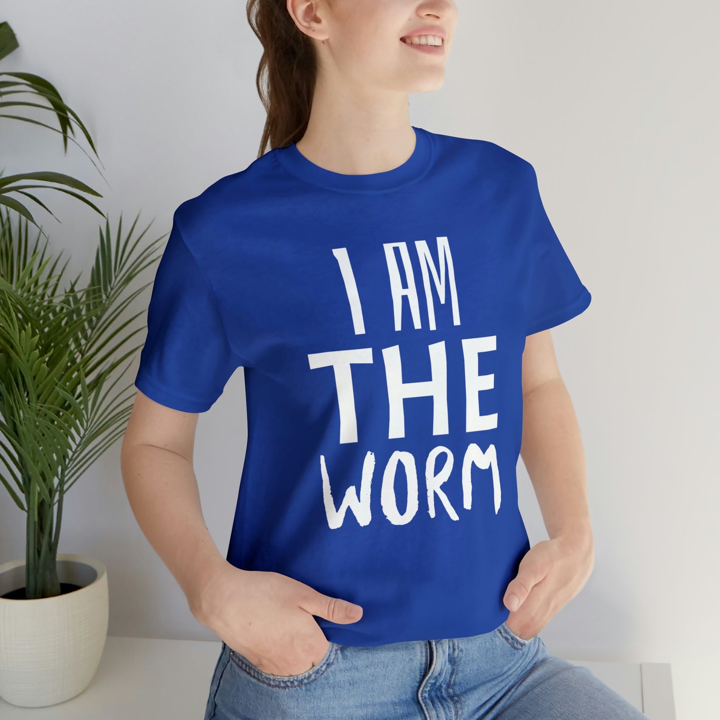 I Am The Worm Unisex Jersey Short Sleeve Tee