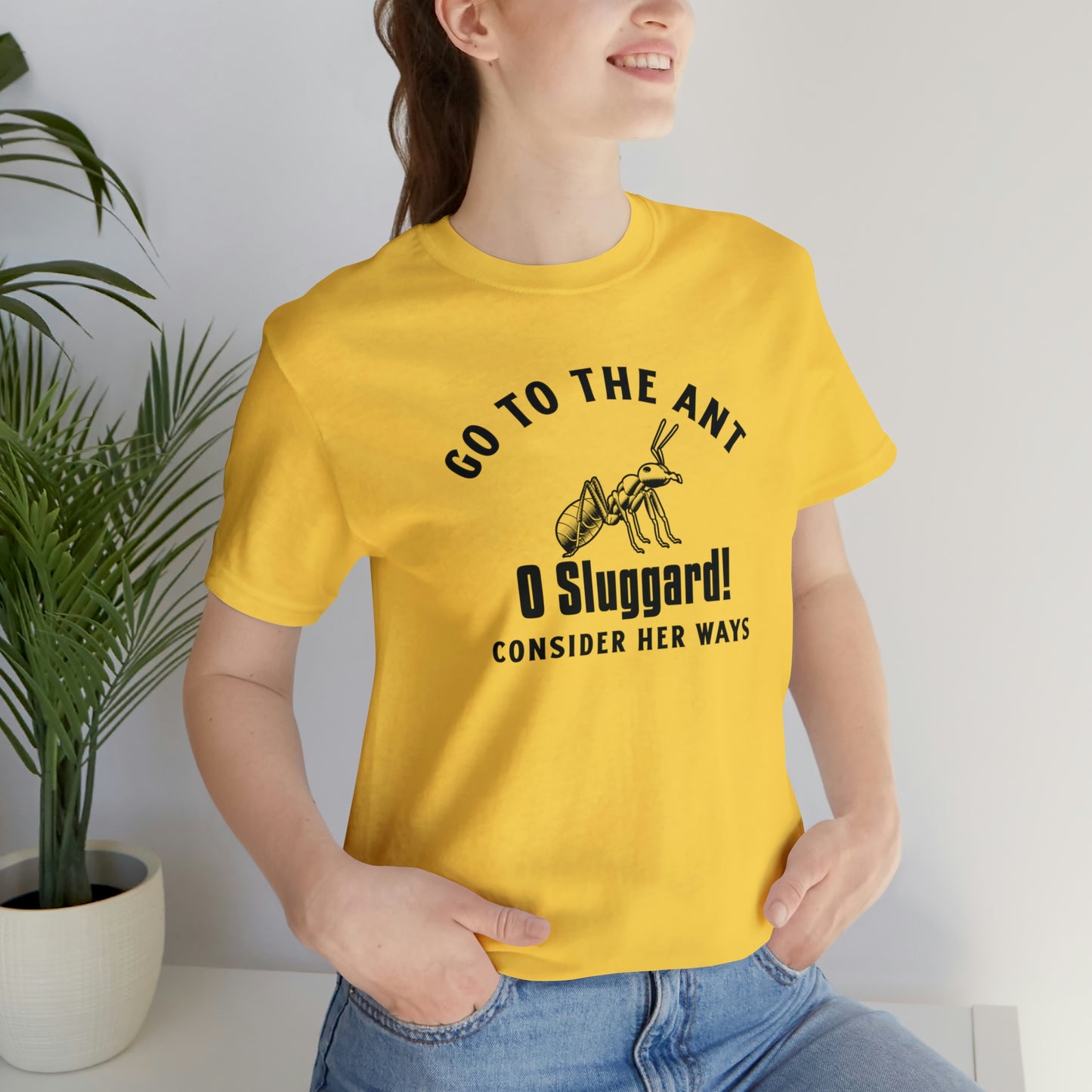 Go To The Ant Unisex Jersey Short Sleeve Tee