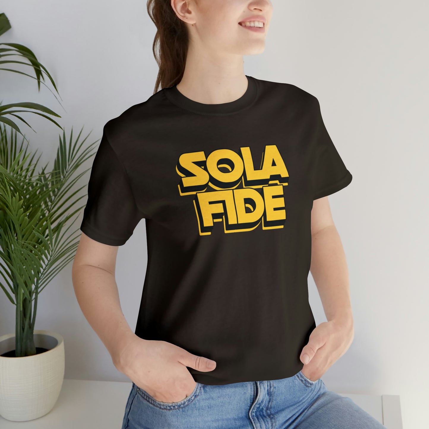 Sola Fide SW Unisex Jersey Short Sleeve Tee