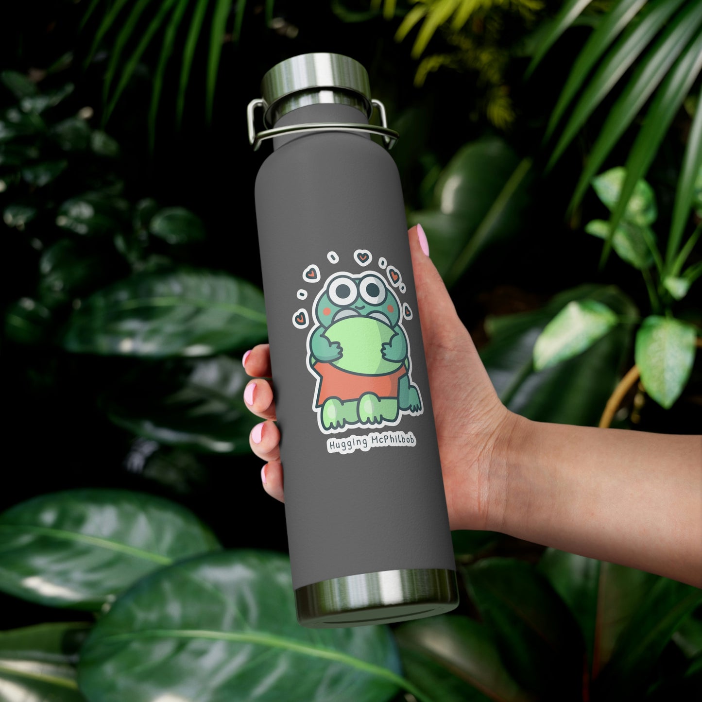 Hugging McPhilbob Copper Vacuum Insulated Bottle, 22oz