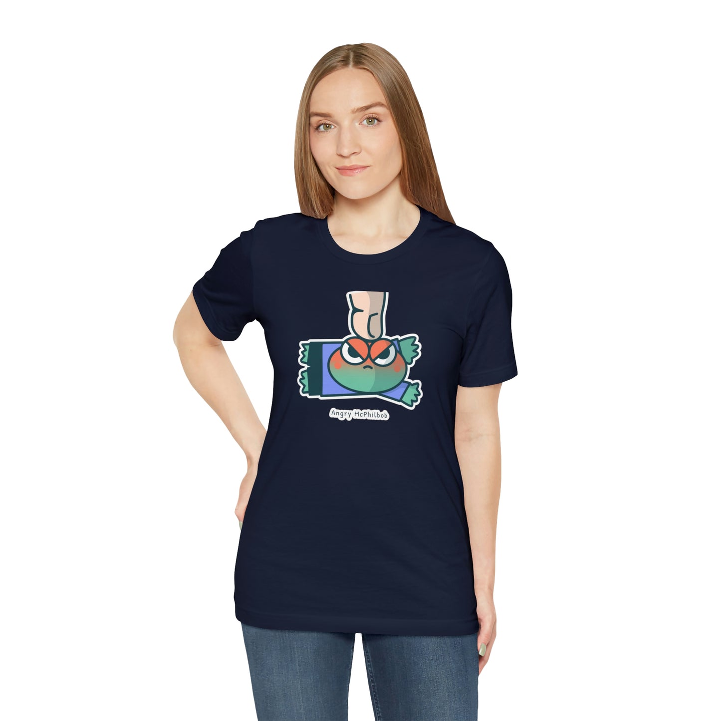 Angry McPhilbob Unisex Jersey Short Sleeve Tee