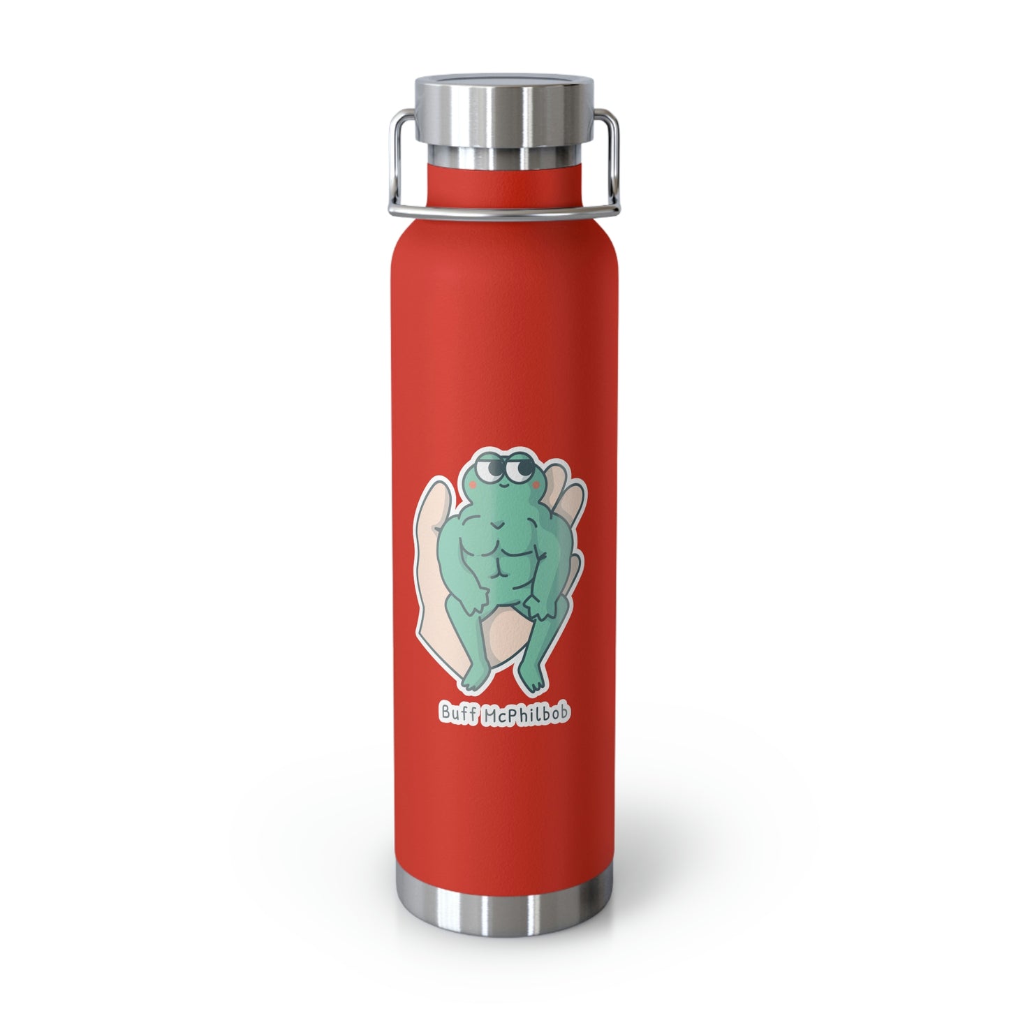 Buff McPhilbob Copper Vacuum Insulated Bottle, 22oz