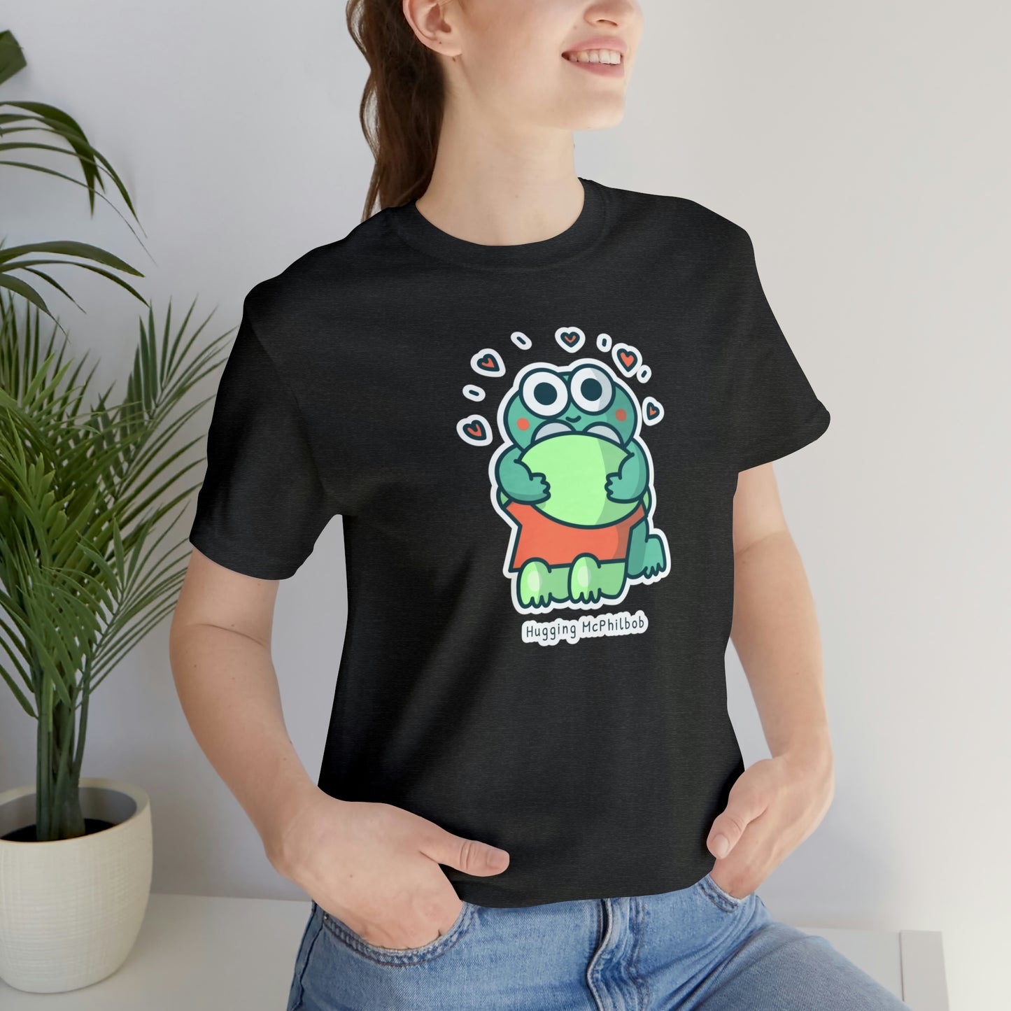 Hugging McPhilbob Unisex Jersey Short Sleeve Tee