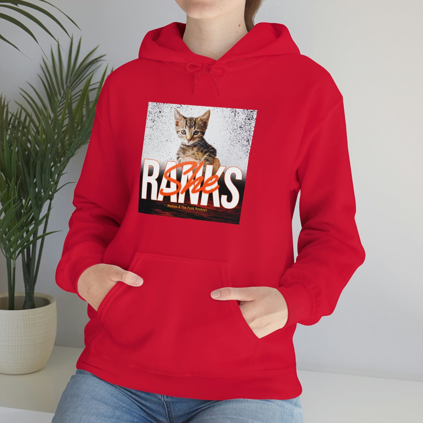 She Ranks Unisex Heavy Blend™ Hooded Sweatshirt