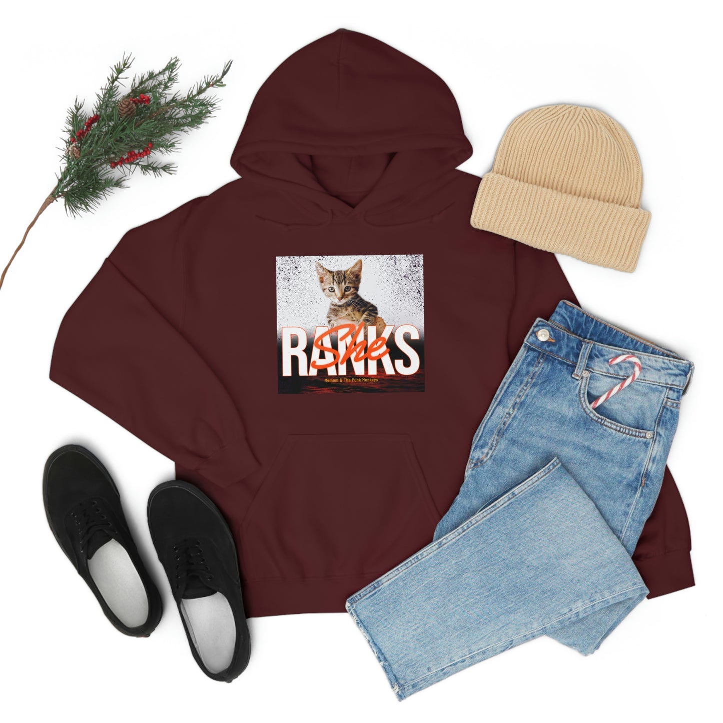She Ranks Unisex Heavy Blend™ Hooded Sweatshirt