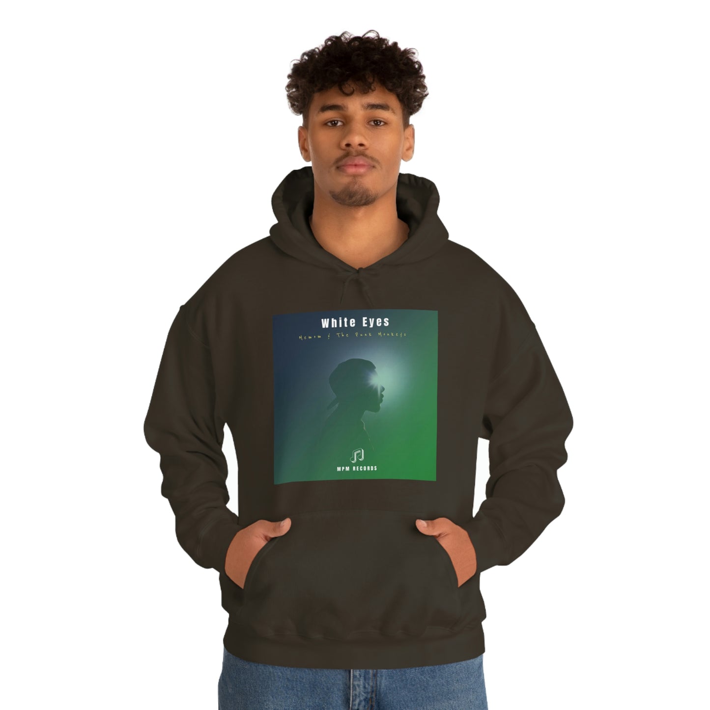 White Eyes Unisex Heavy Blend™ Hooded Sweatshirt
