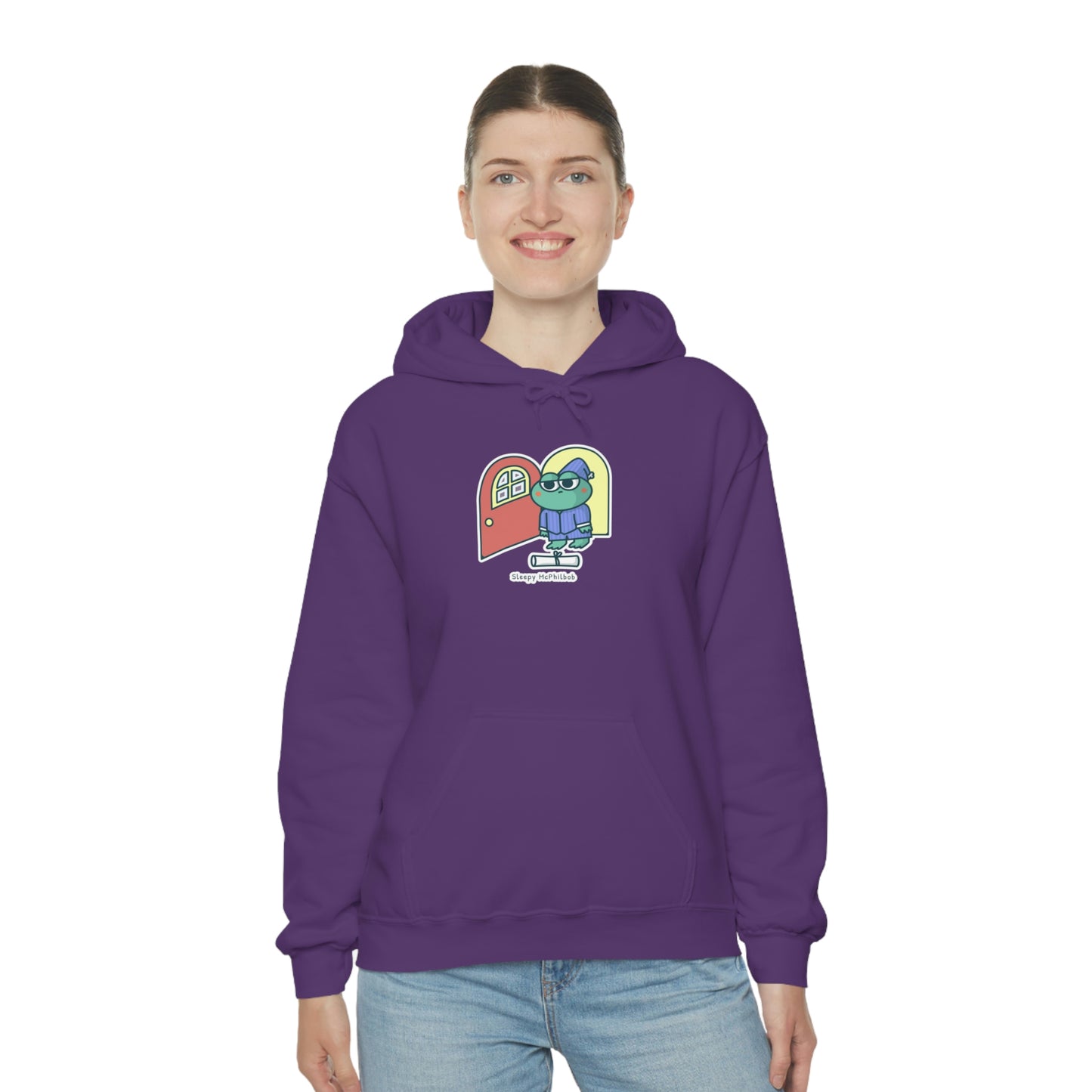 Sleepy McPhilbob Unisex Heavy Blend™ Hooded Sweatshirt