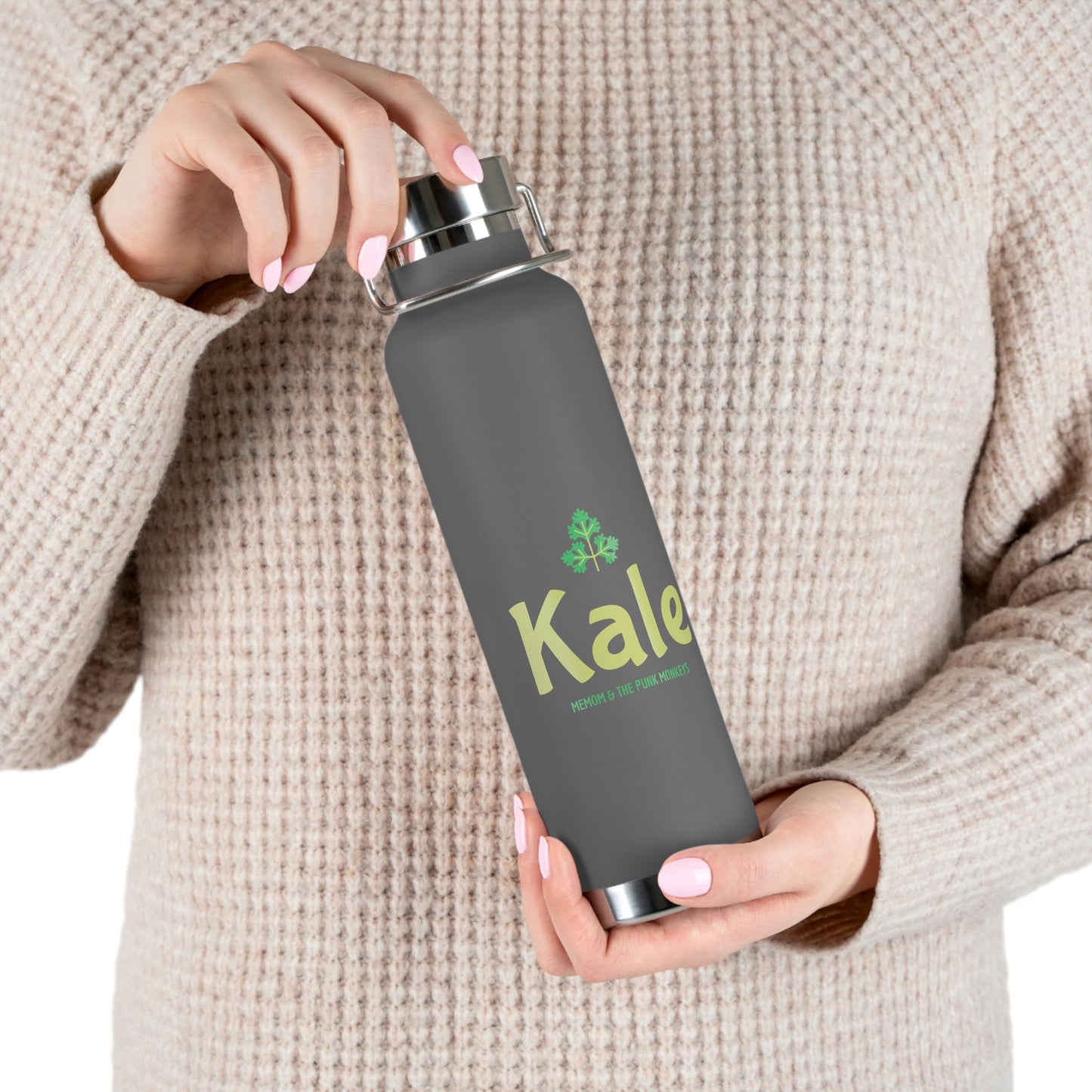 Kale Copper Vacuum Insulated Bottle, 22oz