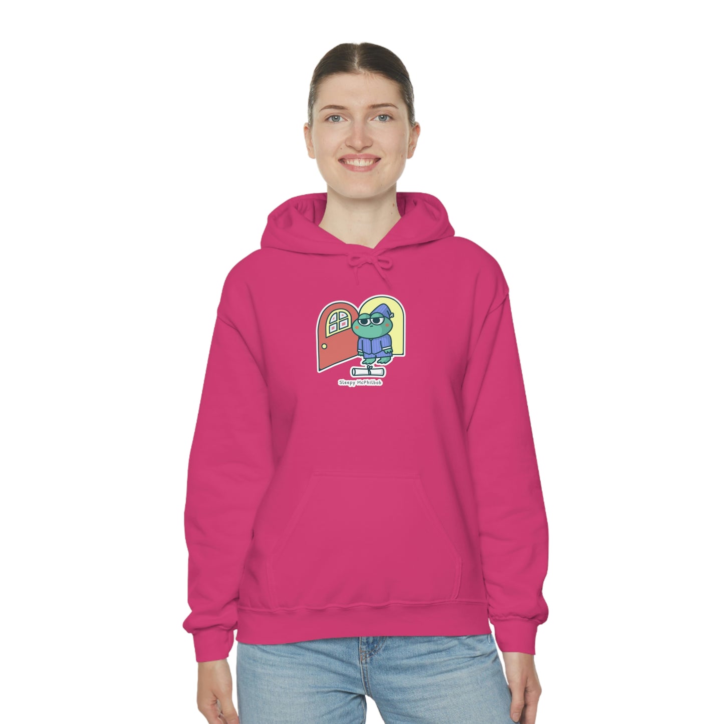 Sleepy McPhilbob Unisex Heavy Blend™ Hooded Sweatshirt