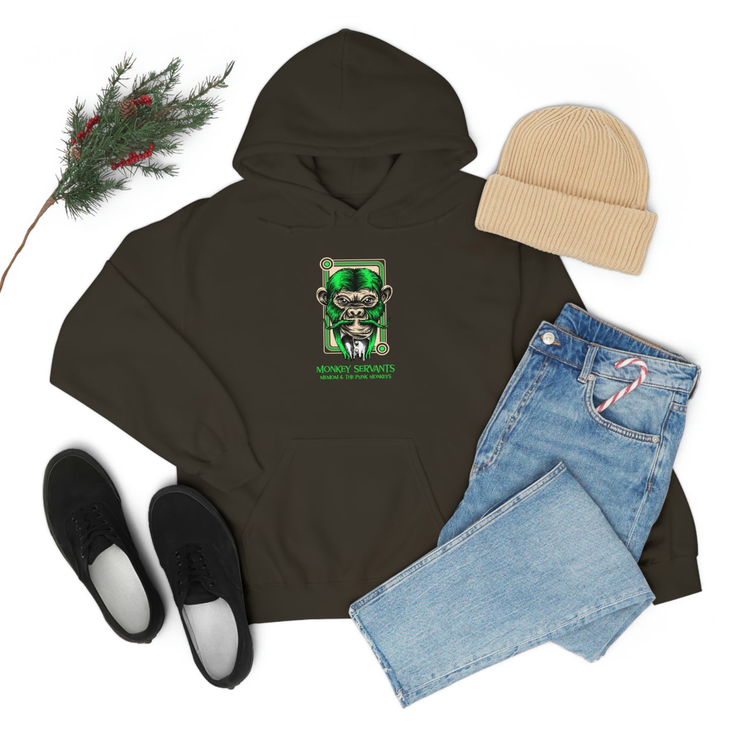 Monkey Servants Unisex Heavy Blend™ Hooded Sweatshirt