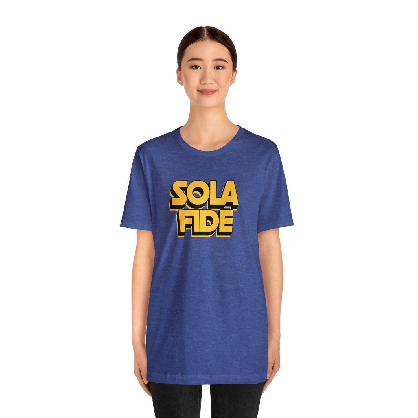 Sola Fide SW Unisex Jersey Short Sleeve Tee