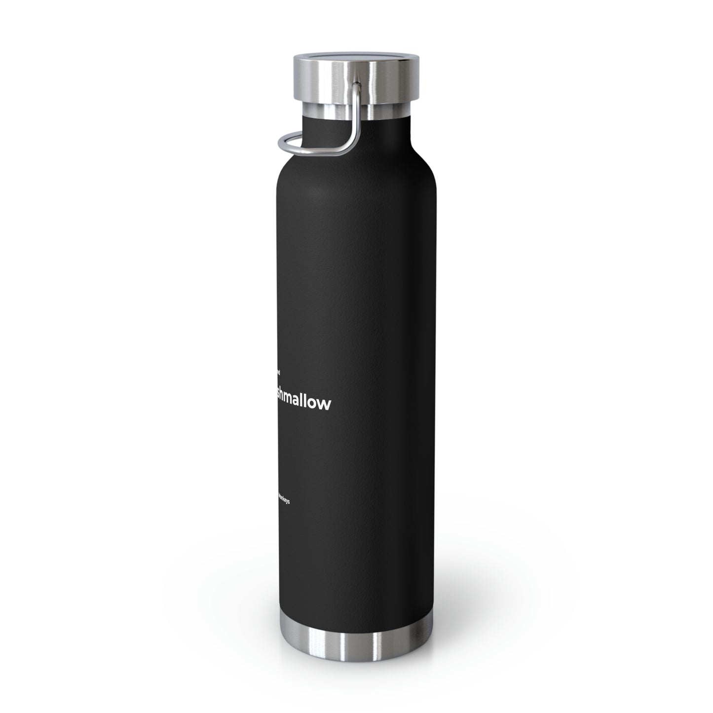 We've Reached the Pink Marshmallow Copper Vacuum Insulated Bottle, 22oz