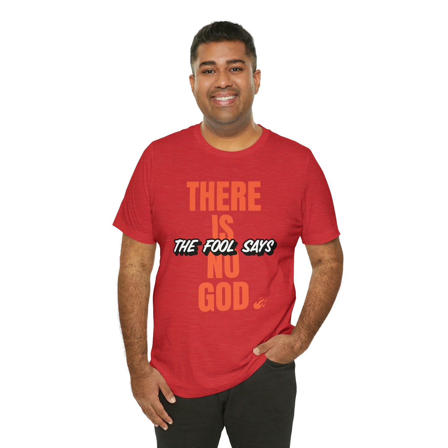 The Fool Says Unisex Jersey Short Sleeve Tee