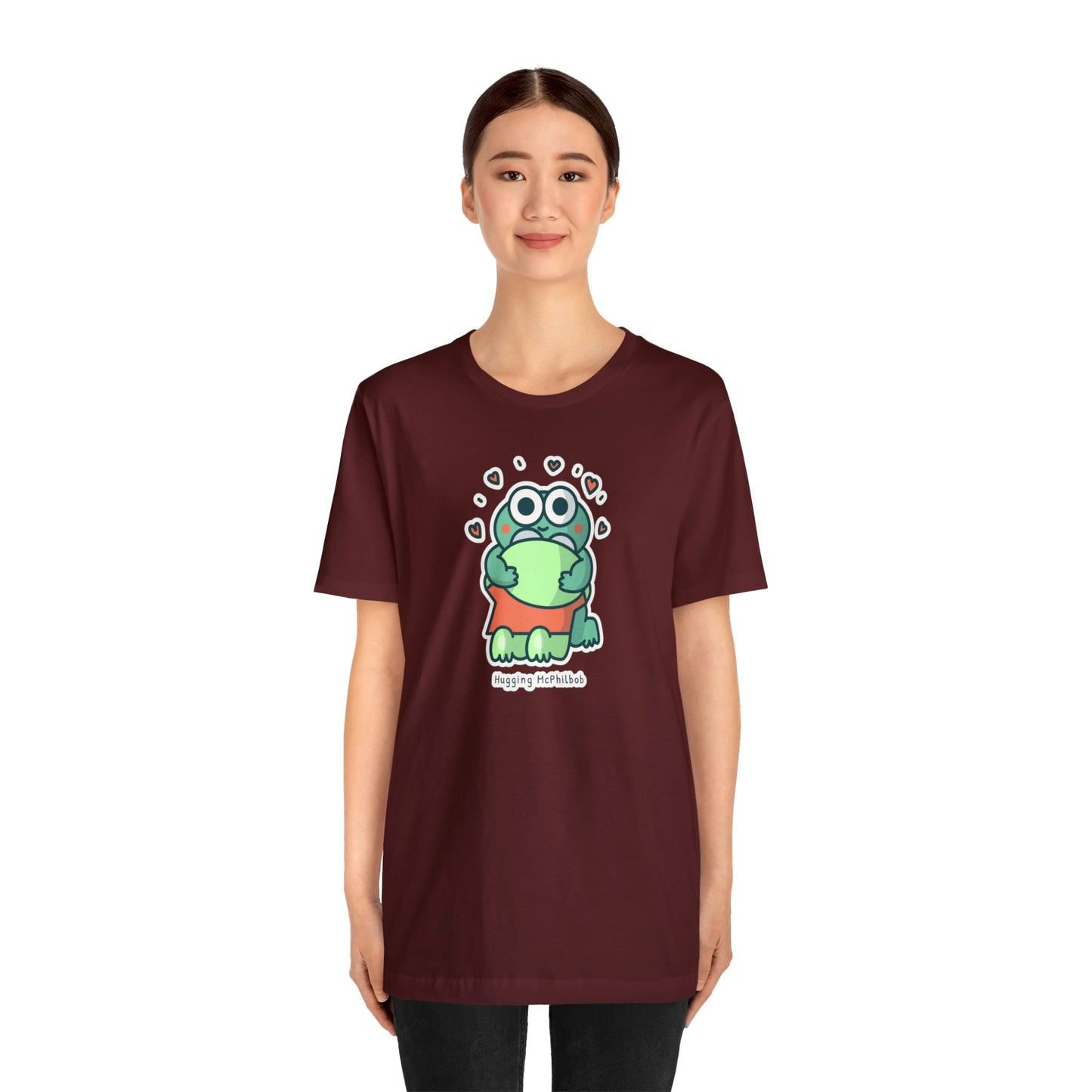 Hugging McPhilbob Unisex Jersey Short Sleeve Tee