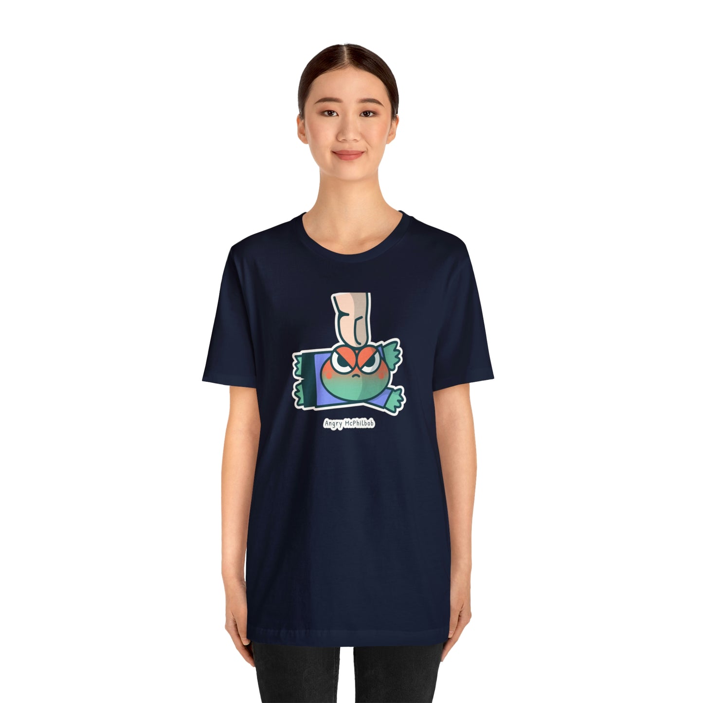 Angry McPhilbob Unisex Jersey Short Sleeve Tee