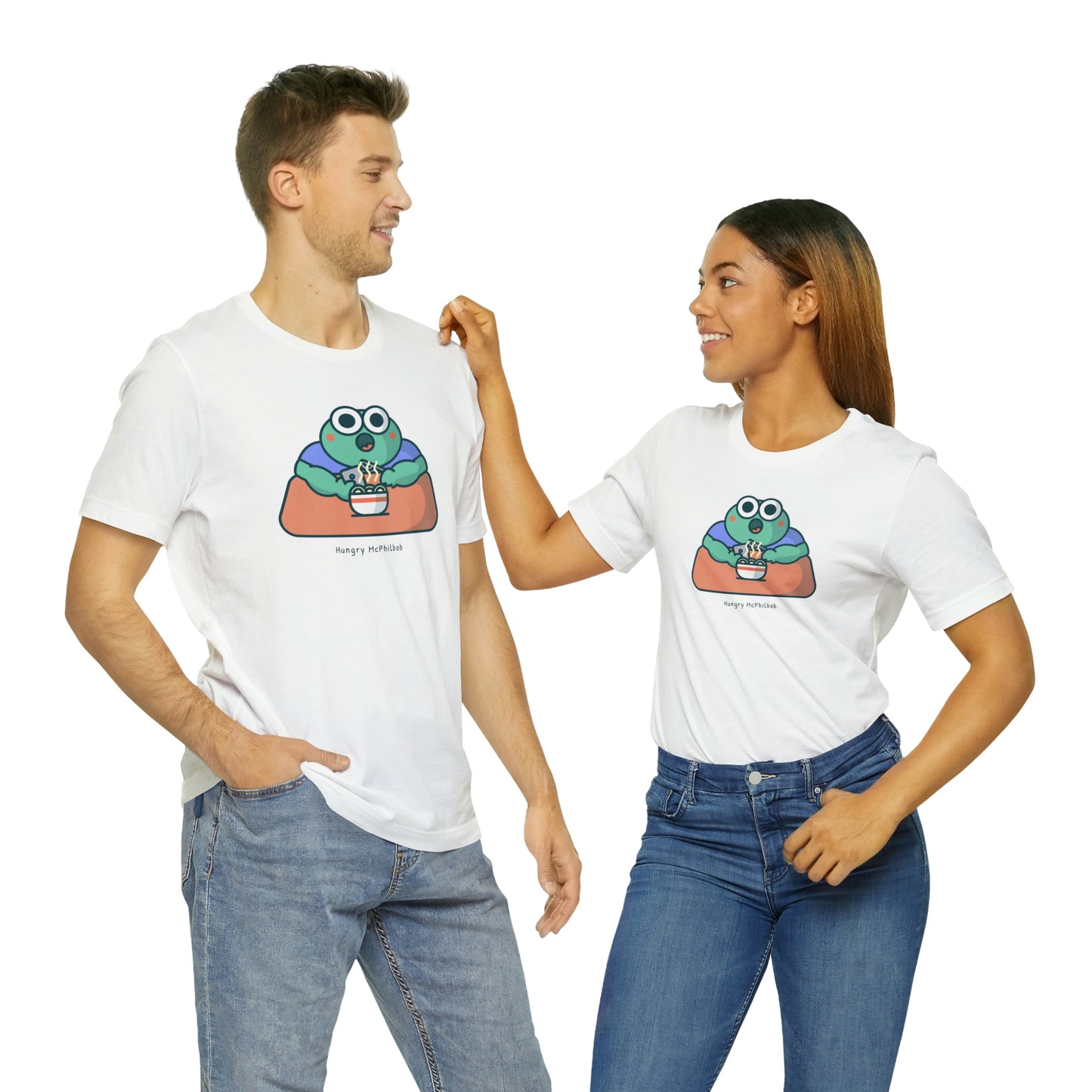 Hungry McPhilbob Unisex Jersey Short Sleeve Tee