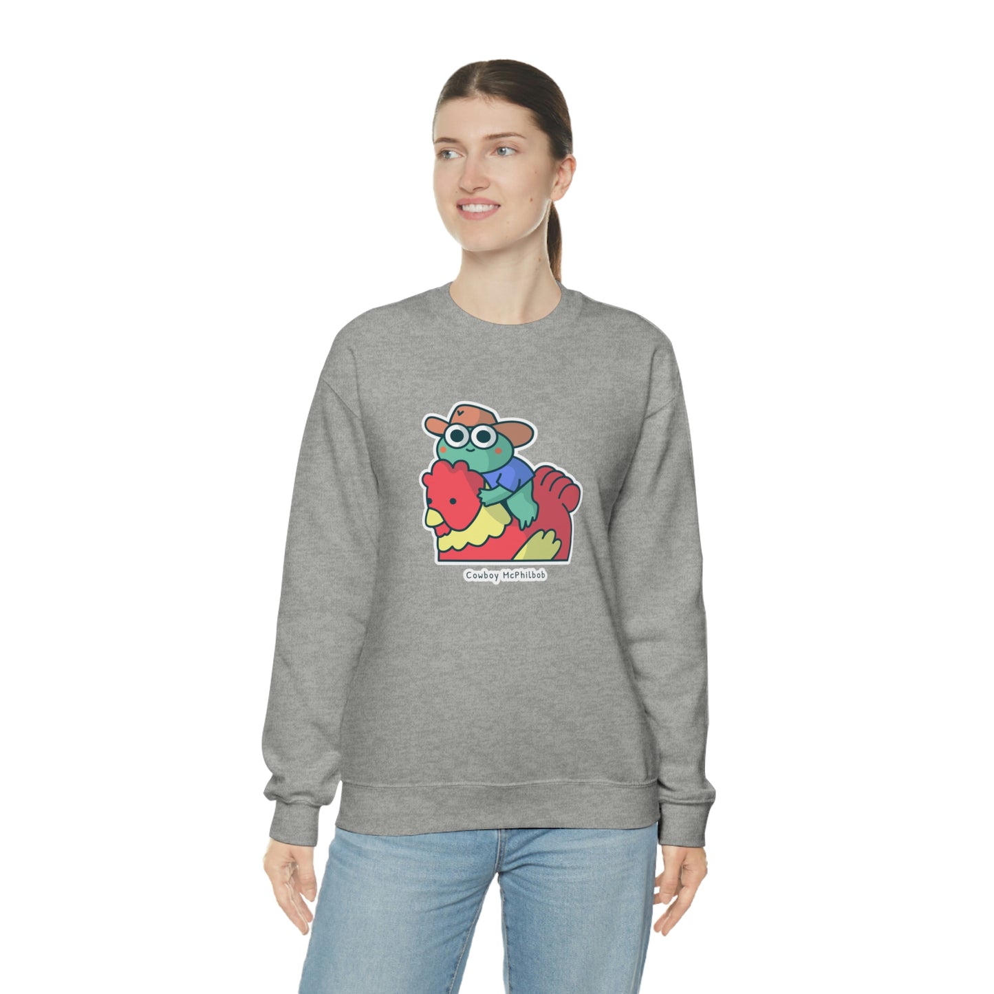 Cowboy McPhilbob Unisex Heavy Blend™ Crewneck Sweatshirt
