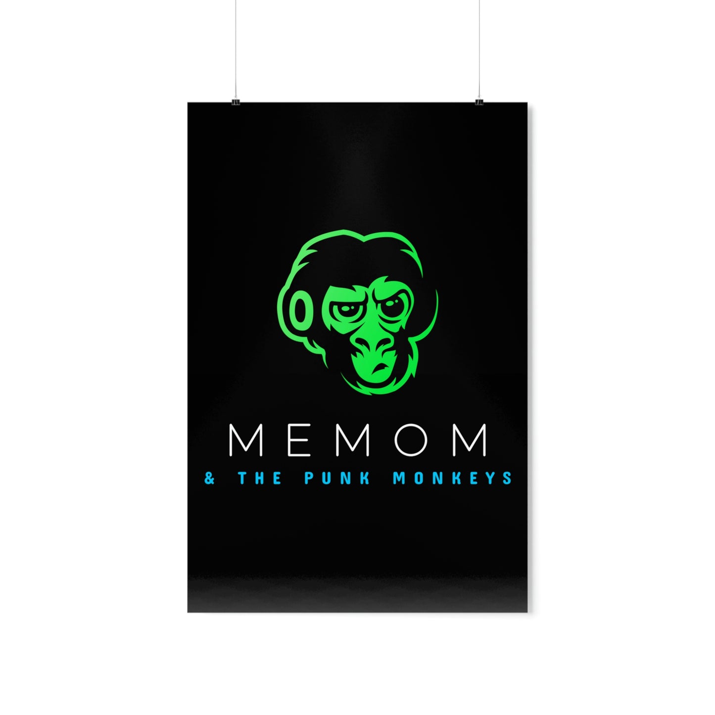 Memom & The Punk Monkeys Premium Matte vertical posters