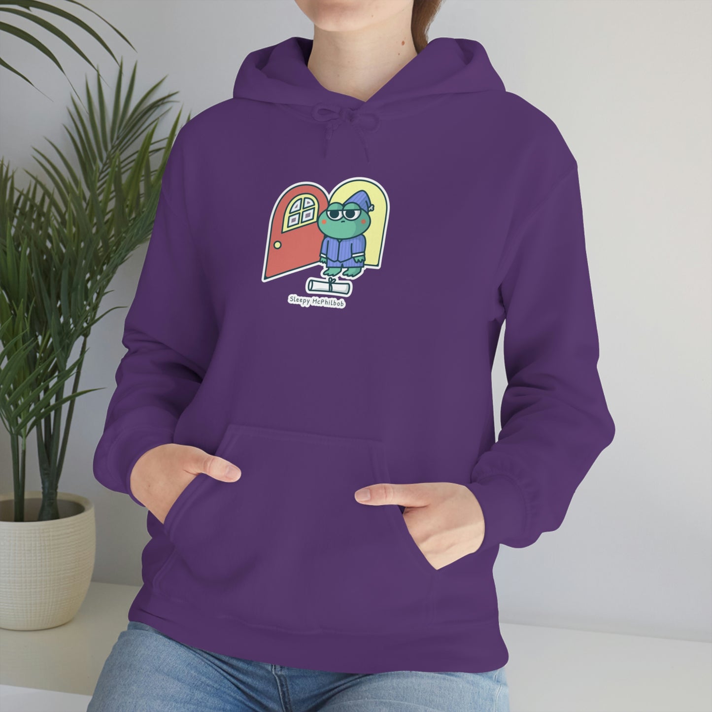 Sleepy McPhilbob Unisex Heavy Blend™ Hooded Sweatshirt
