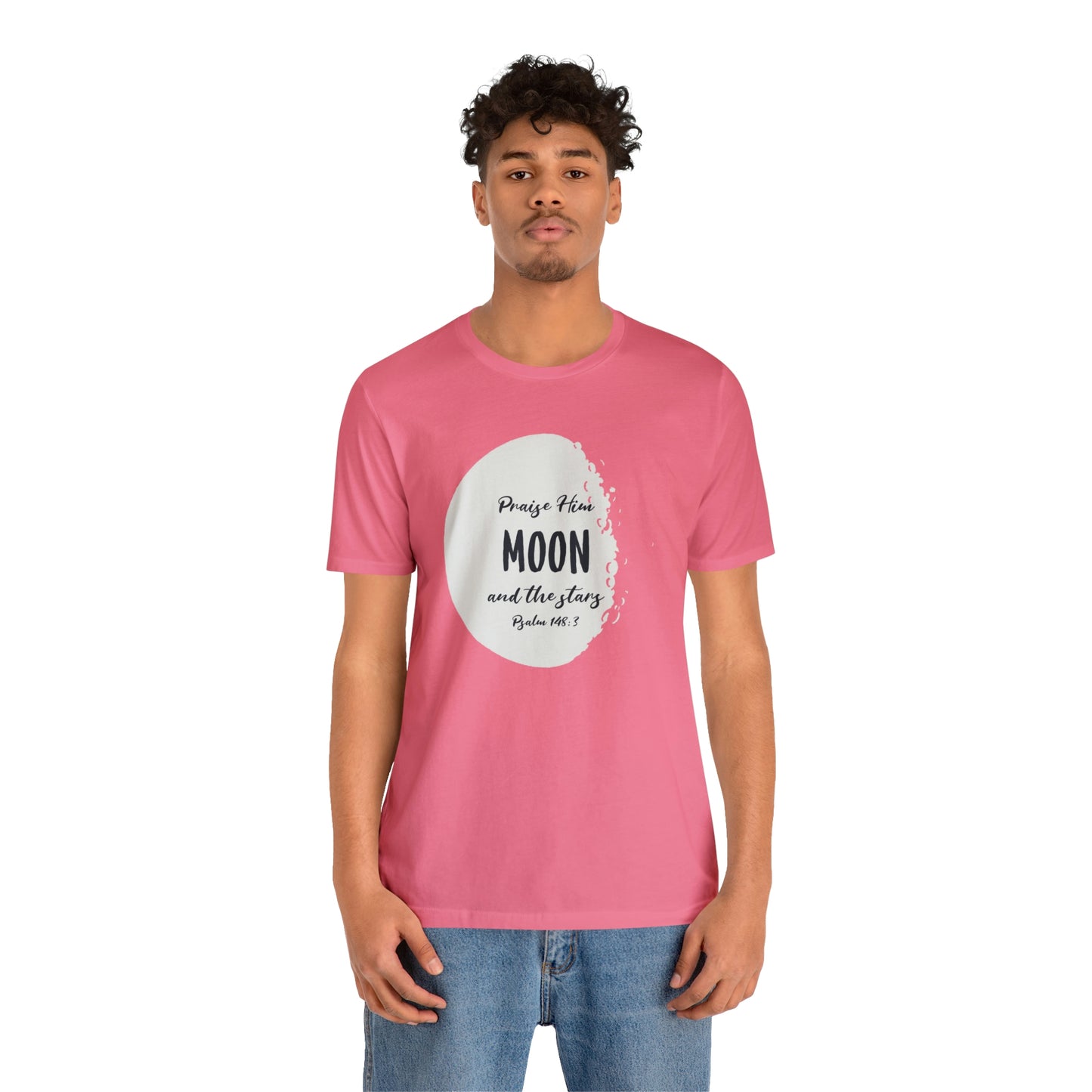 The Moon Unisex Jersey Short Sleeve Tee