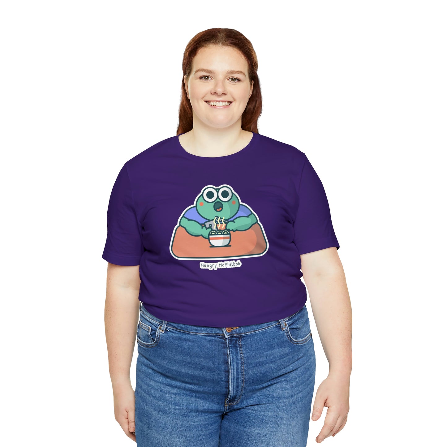 Hungry McPhilbob Unisex Jersey Short Sleeve Tee