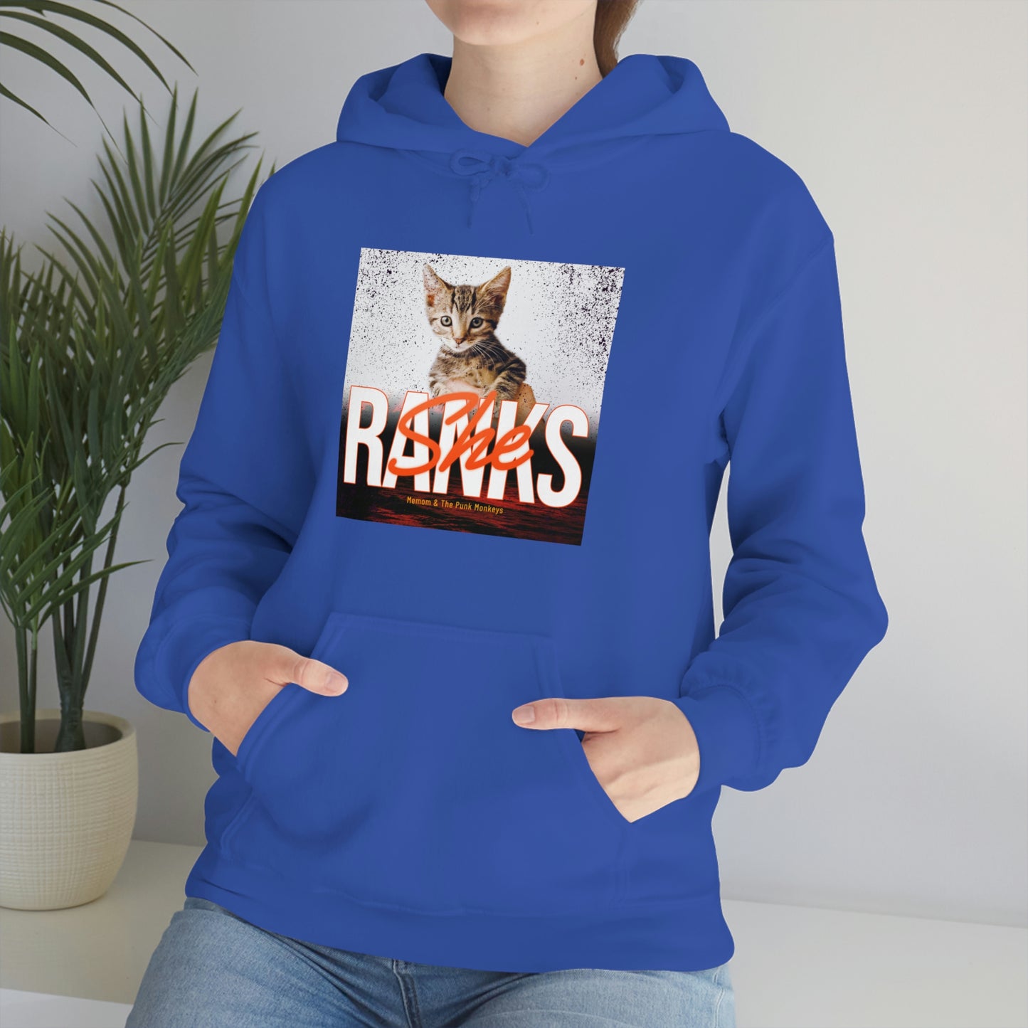 She Ranks Unisex Heavy Blend™ Hooded Sweatshirt