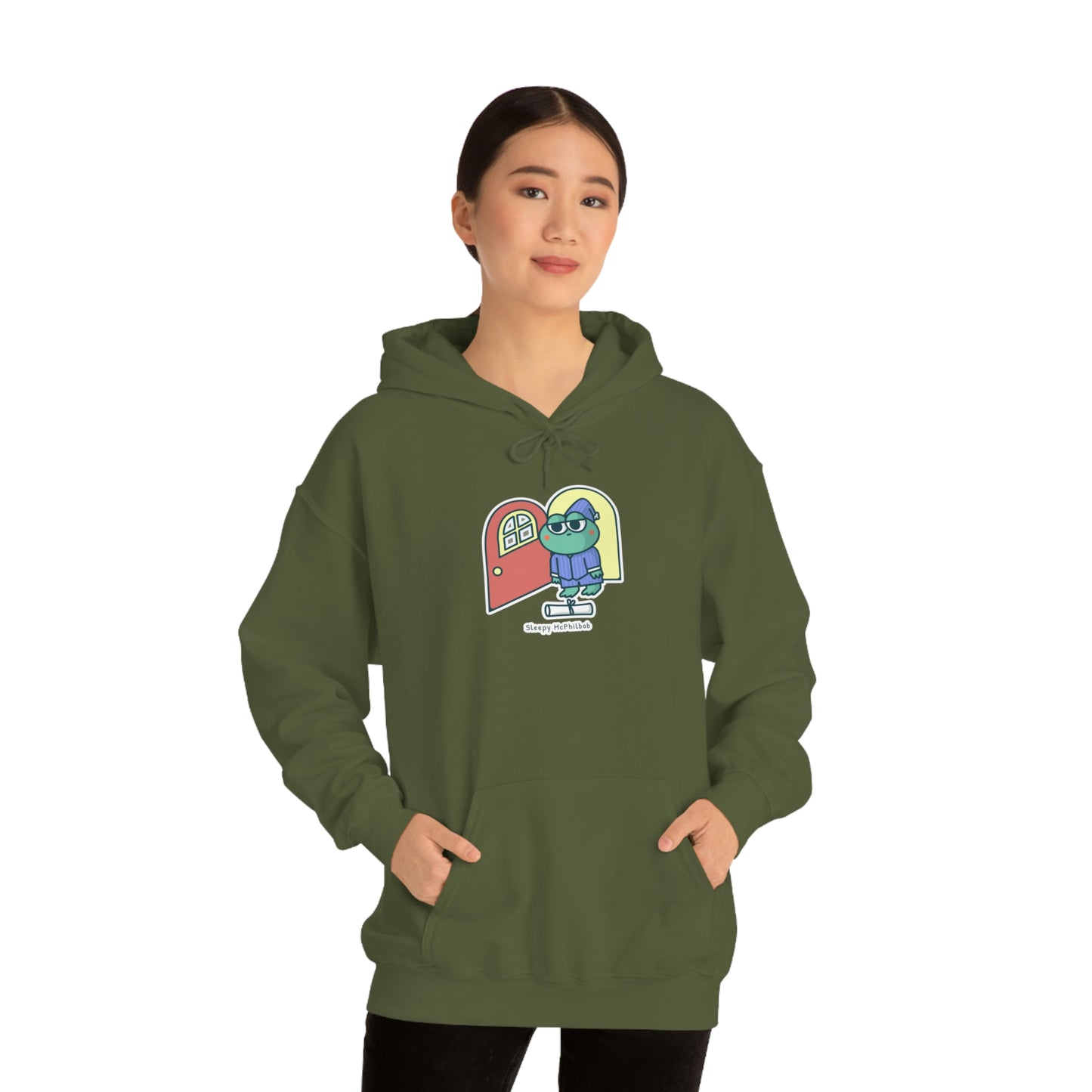 Sleepy McPhilbob Unisex Heavy Blend™ Hooded Sweatshirt