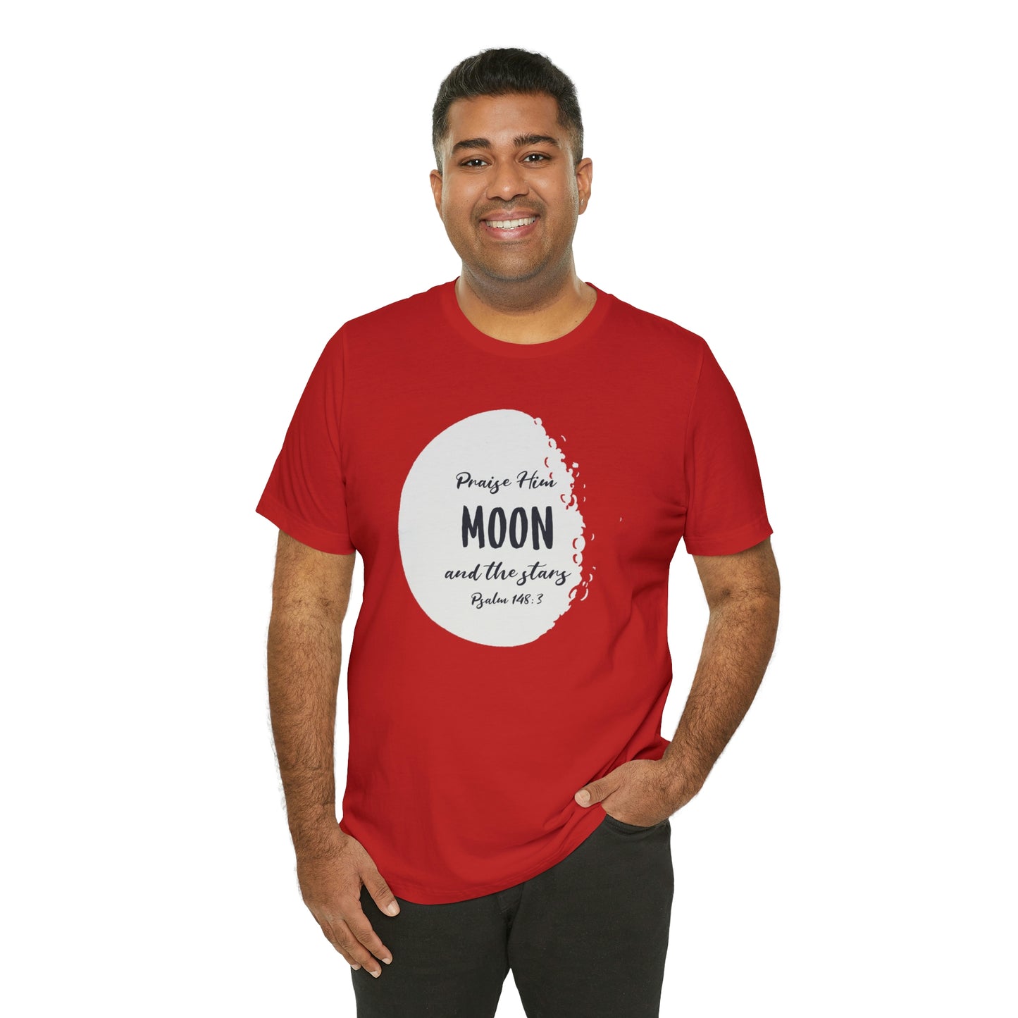 The Moon Unisex Jersey Short Sleeve Tee