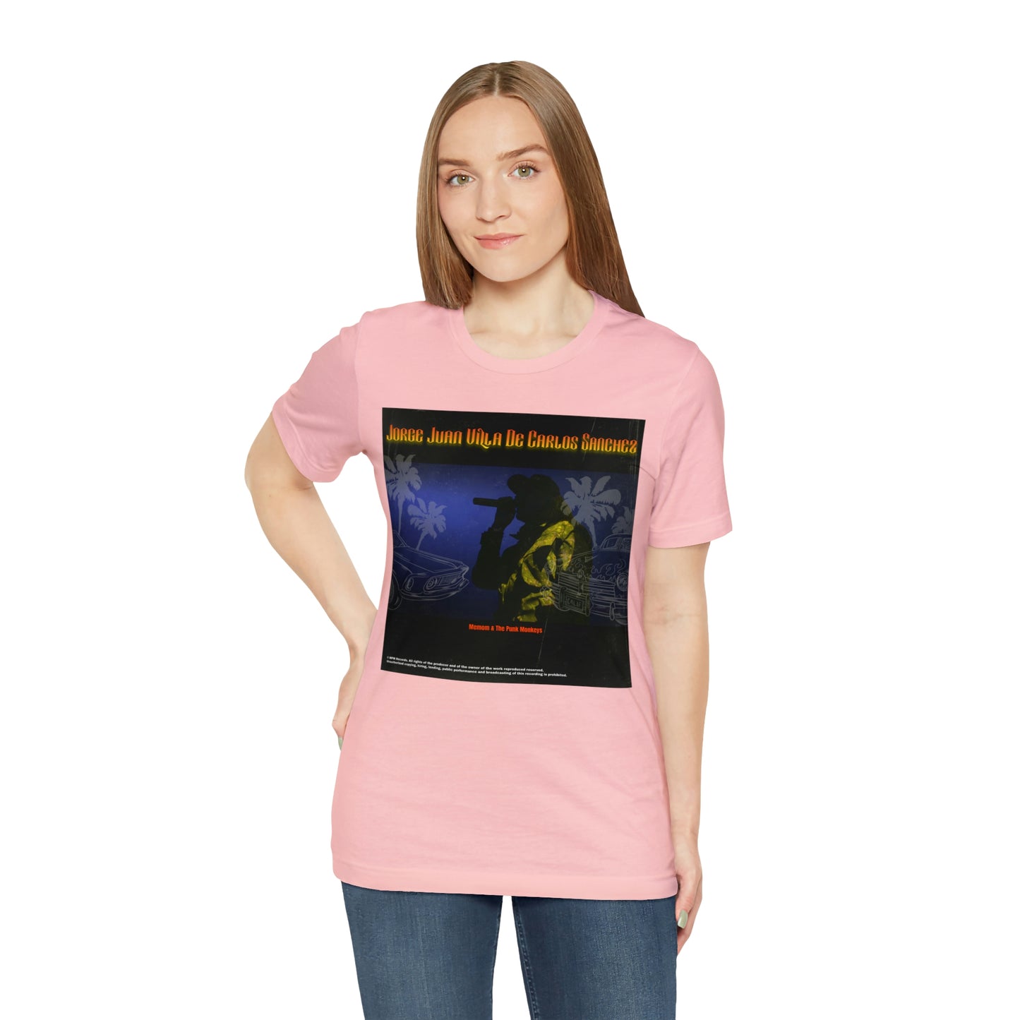 Jorge Juan Villa De Carlos Sanchez Unisex Jersey Short Sleeve Tee