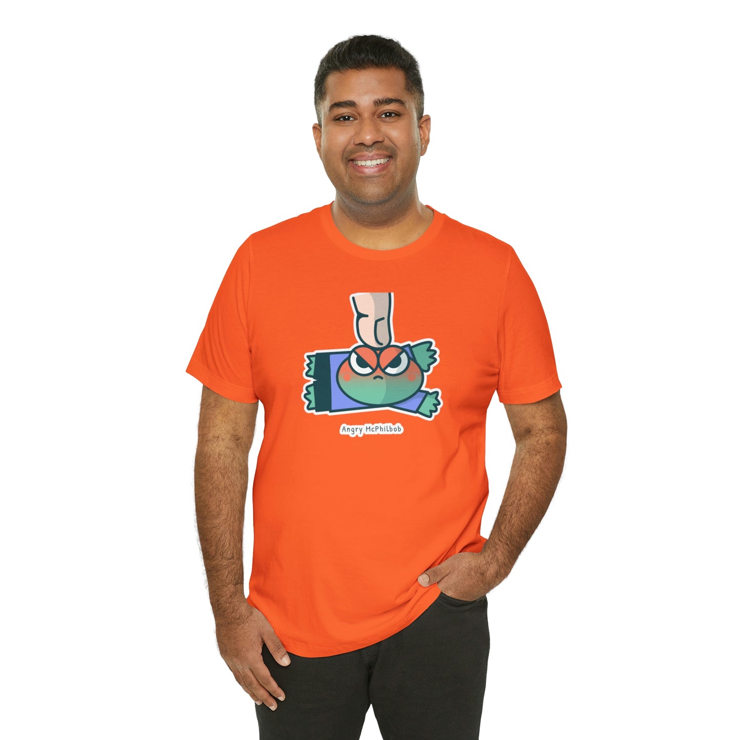 Angry McPhilbob Unisex Jersey Short Sleeve Tee