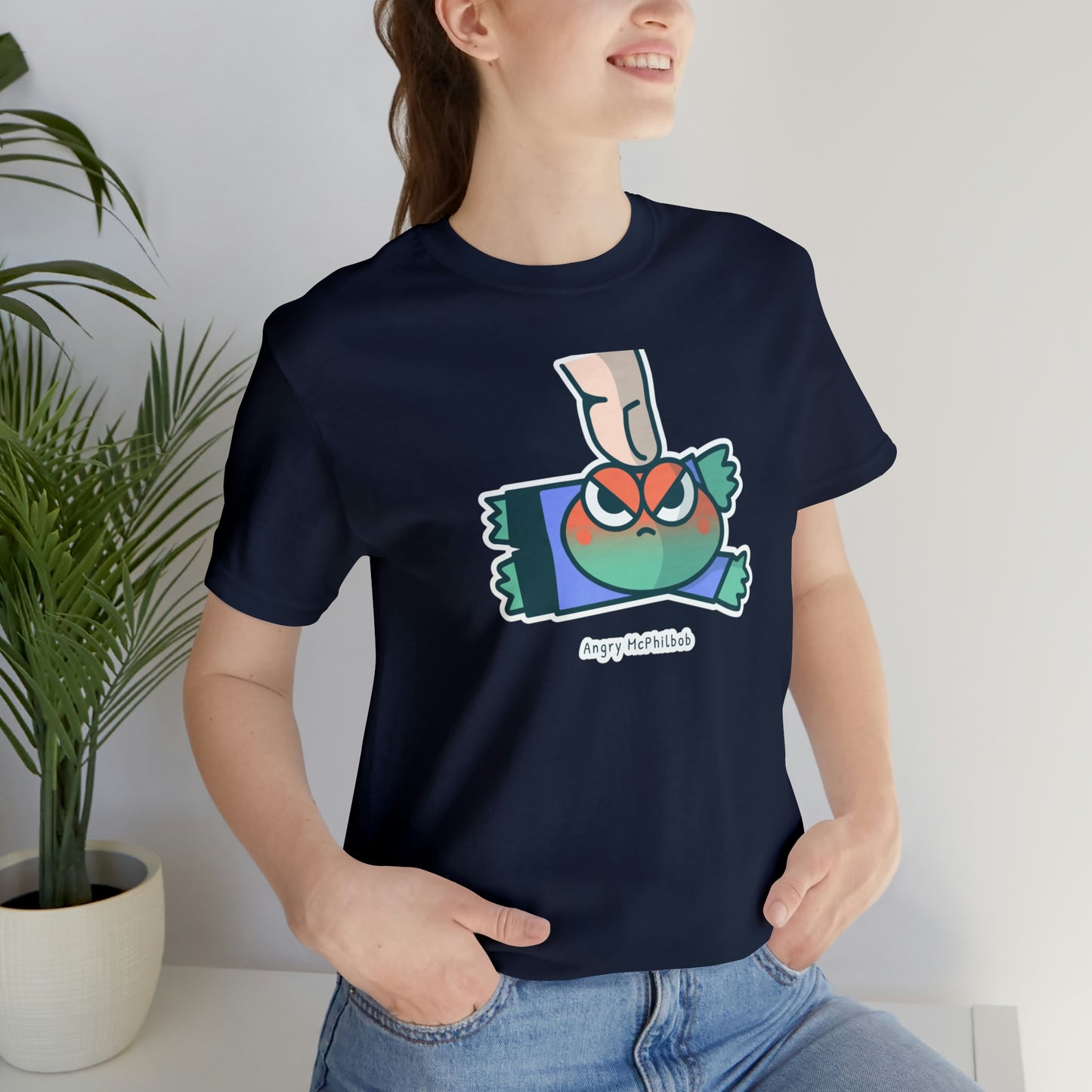 Angry McPhilbob Unisex Jersey Short Sleeve Tee