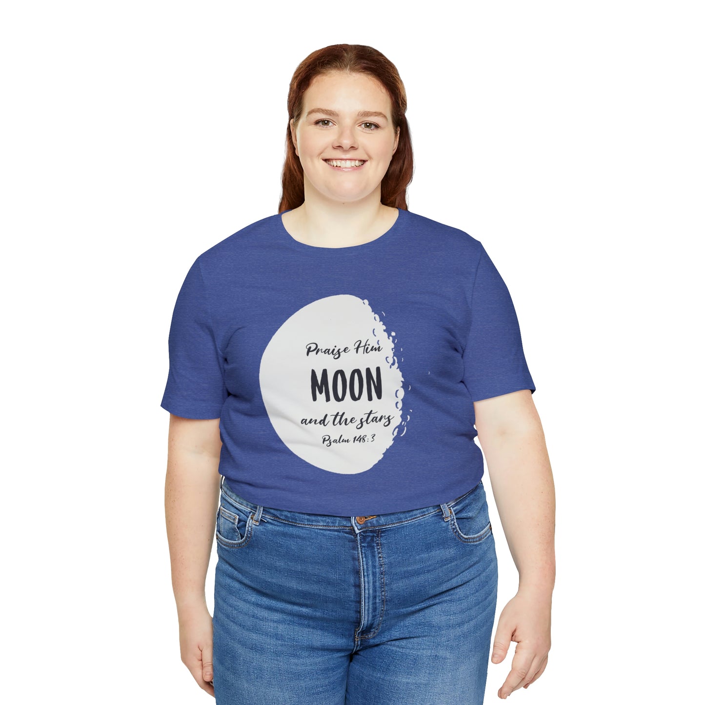 The Moon Unisex Jersey Short Sleeve Tee