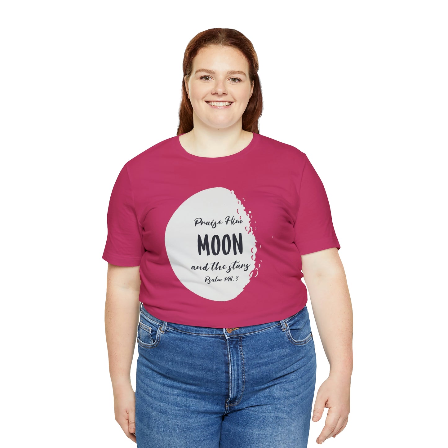 The Moon Unisex Jersey Short Sleeve Tee